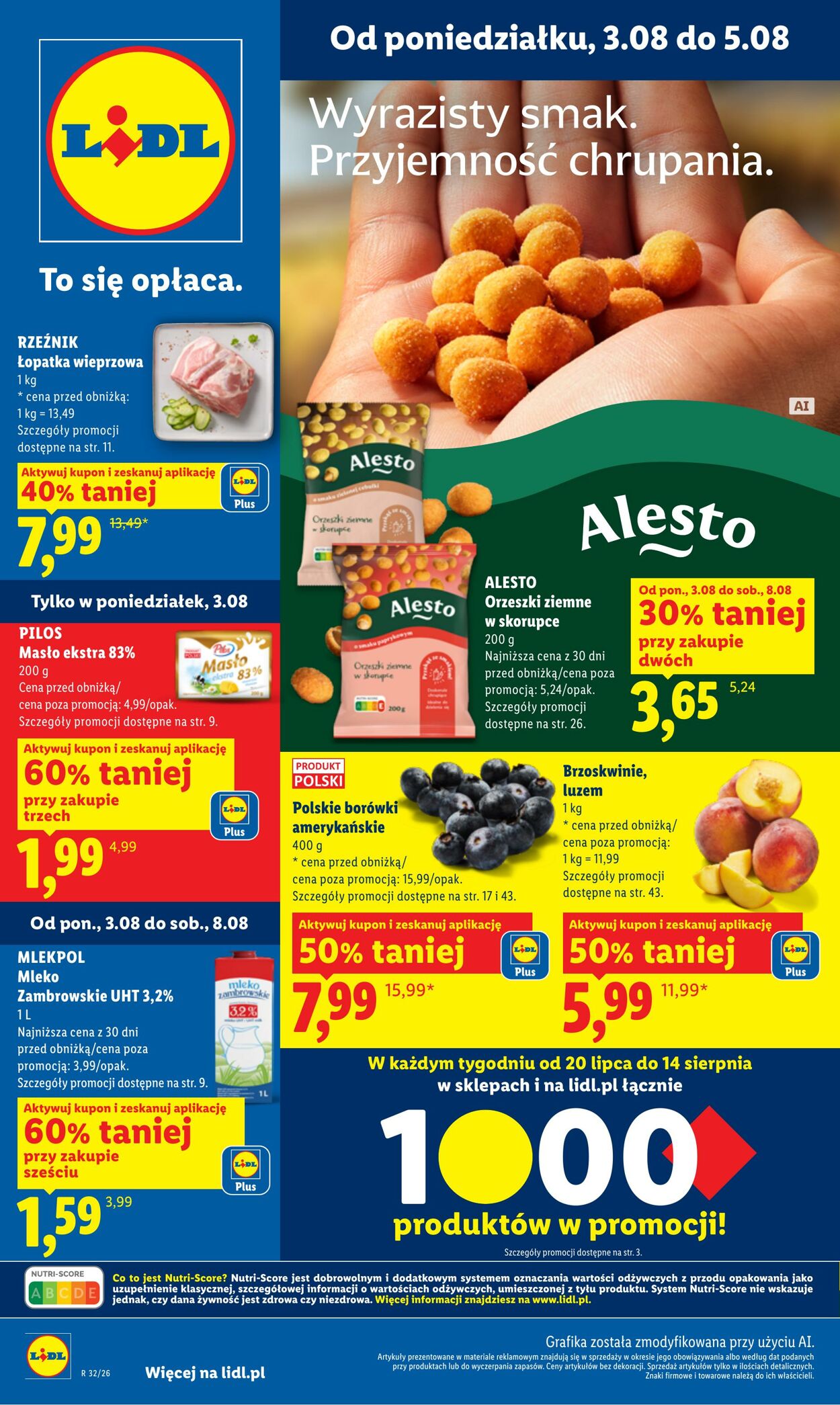 Gazetka Lidl 03.08.2026 - 05.08.2026