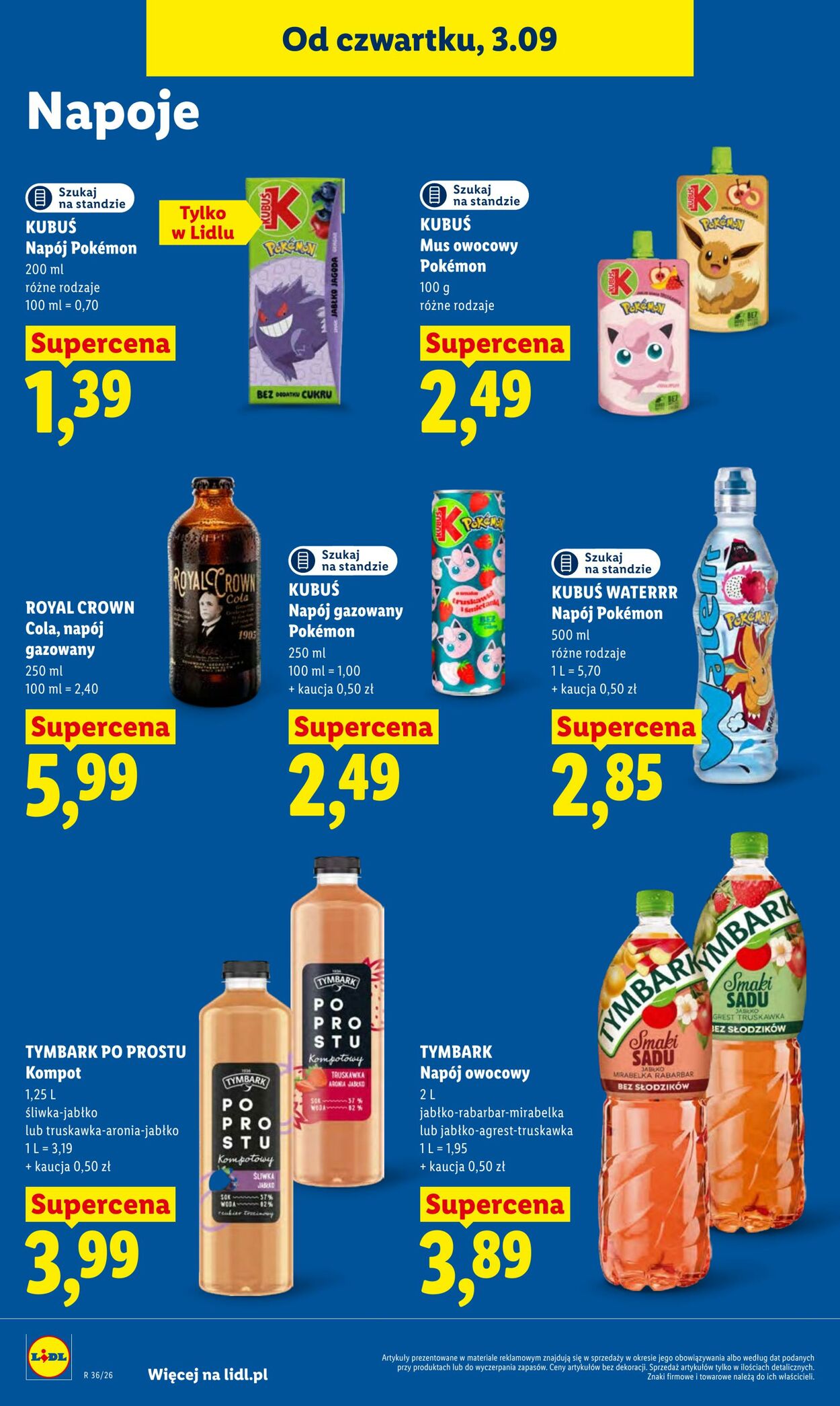 Gazetka Lidl 03.09.2026 - 05.09.2026