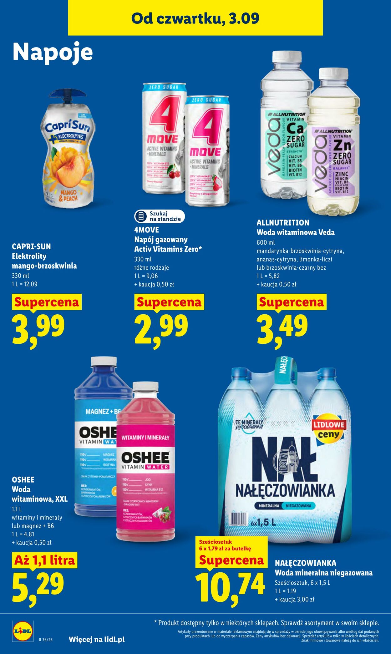 Gazetka Lidl 03.09.2026 - 05.09.2026