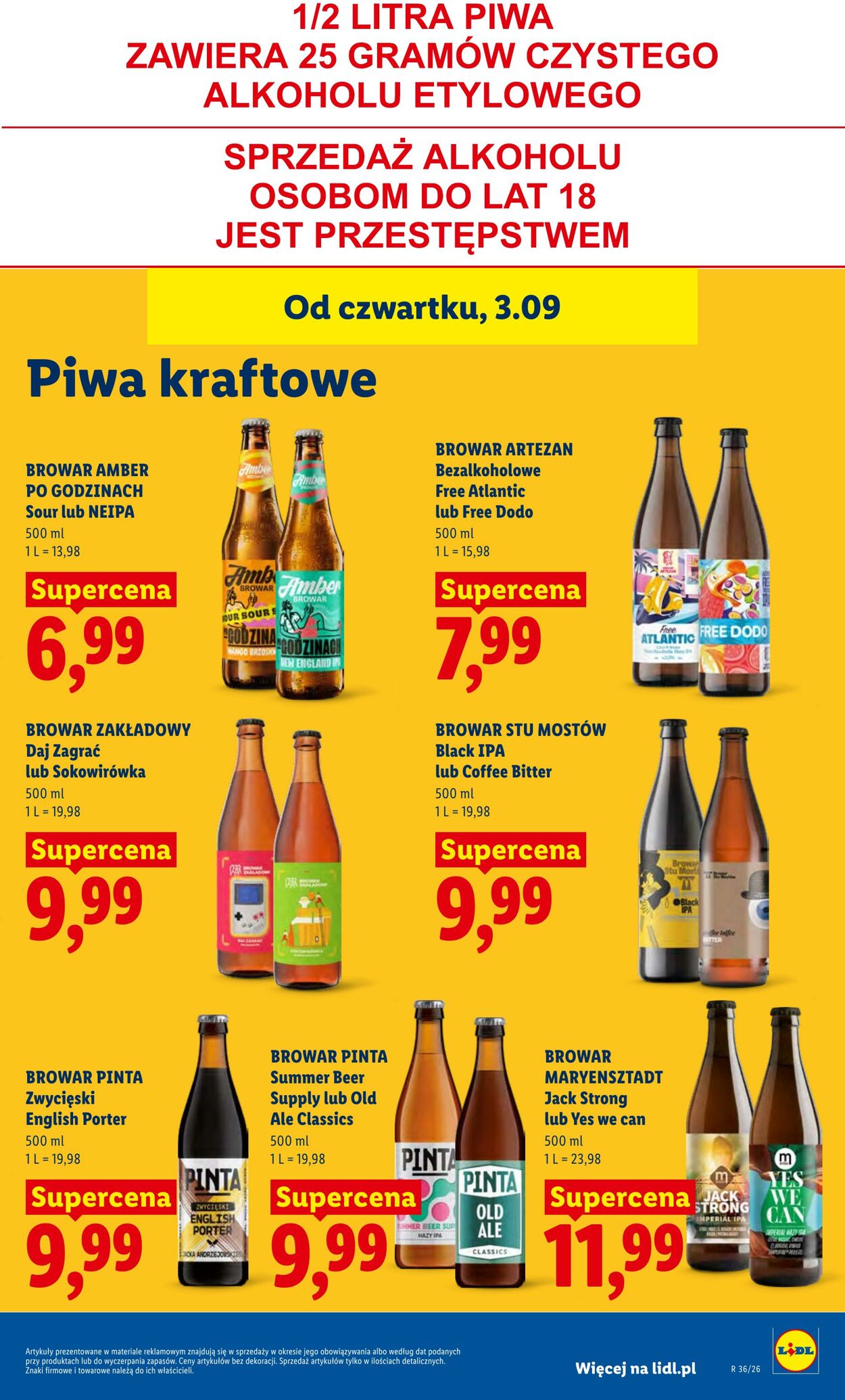 Gazetka Lidl 03.09.2026 - 05.09.2026