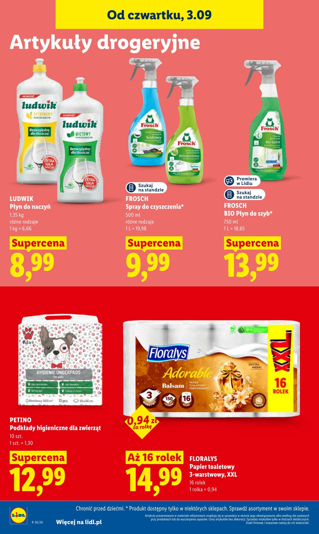 Gazetka Lidl 03.09.2026 - 05.09.2026