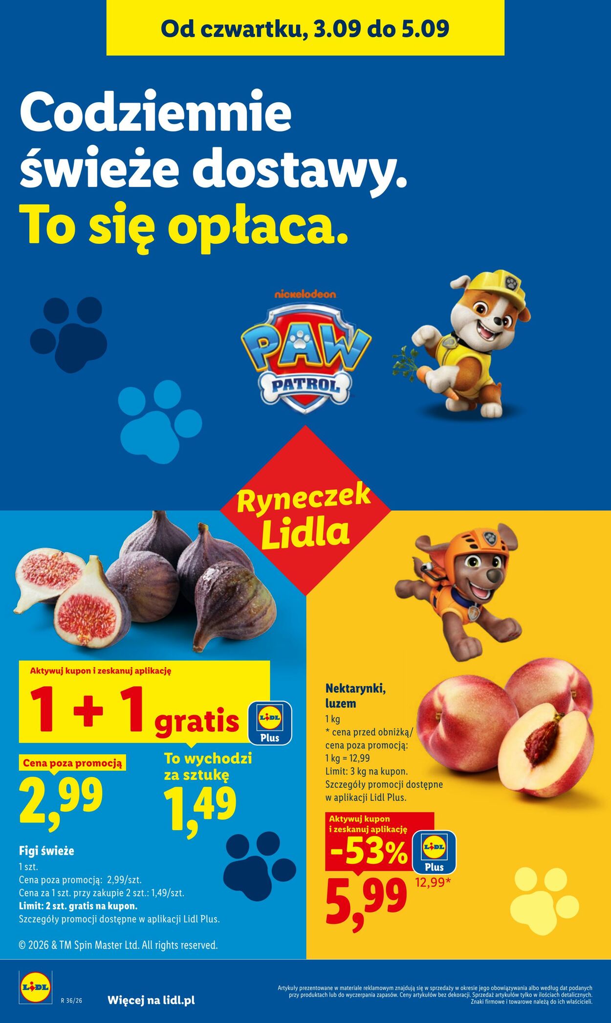Gazetka Lidl 03.09.2026 - 05.09.2026