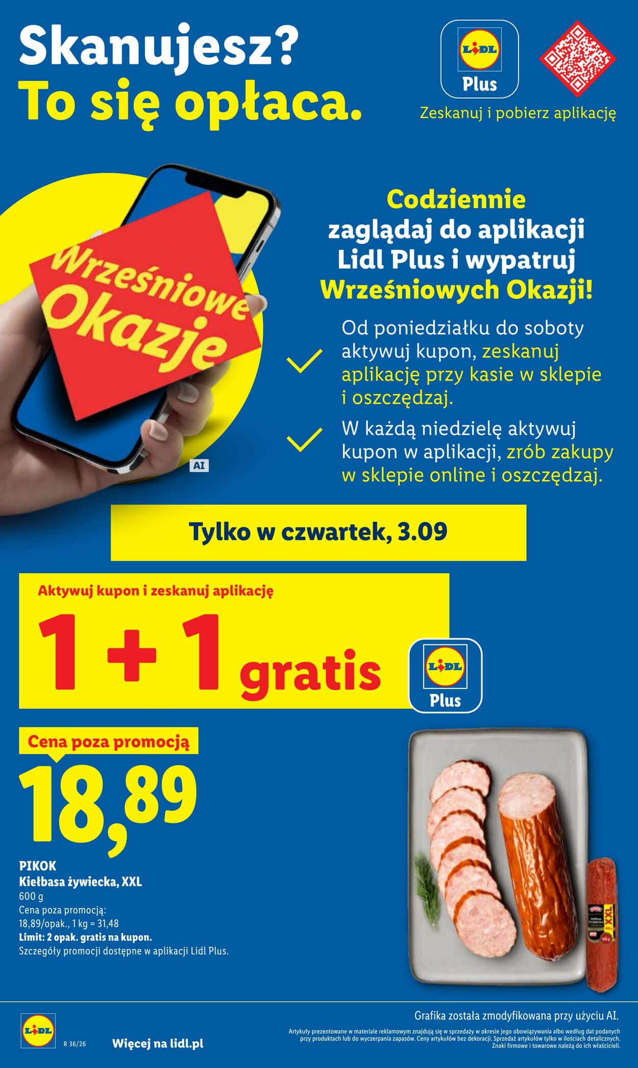 Gazetka Lidl 03.09.2026 - 05.09.2026