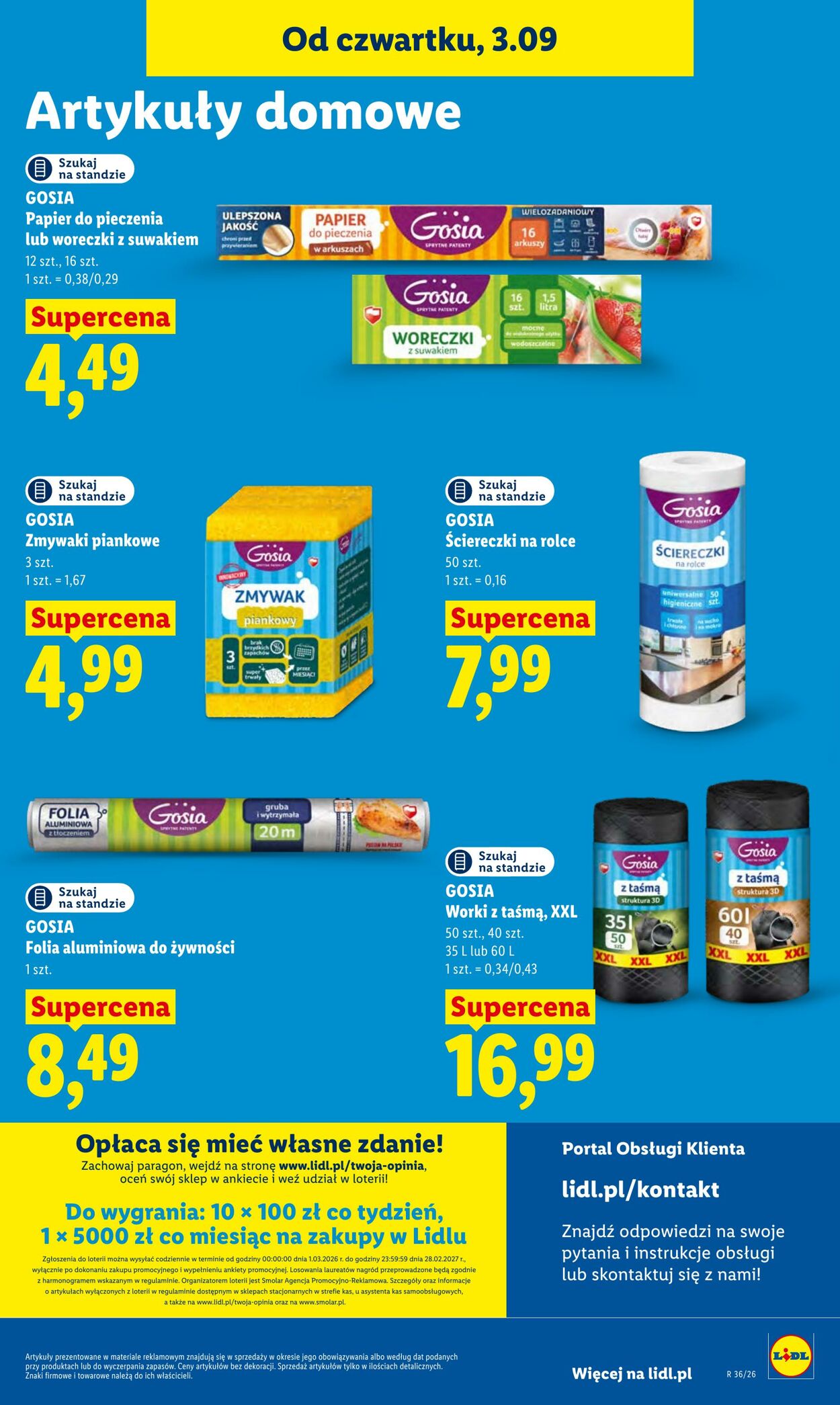 Gazetka Lidl 03.09.2026 - 05.09.2026