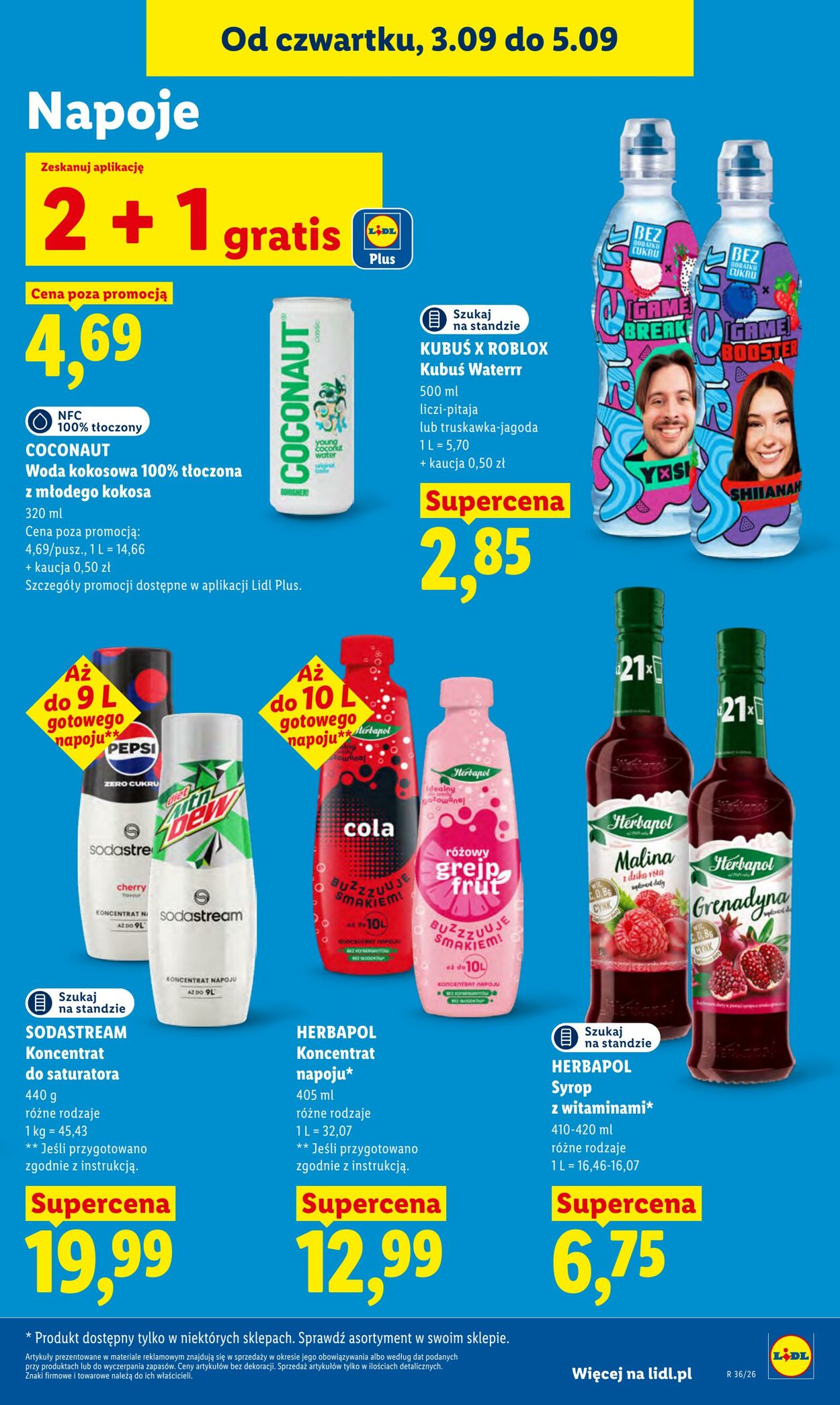 Gazetka Lidl 03.09.2026 - 05.09.2026