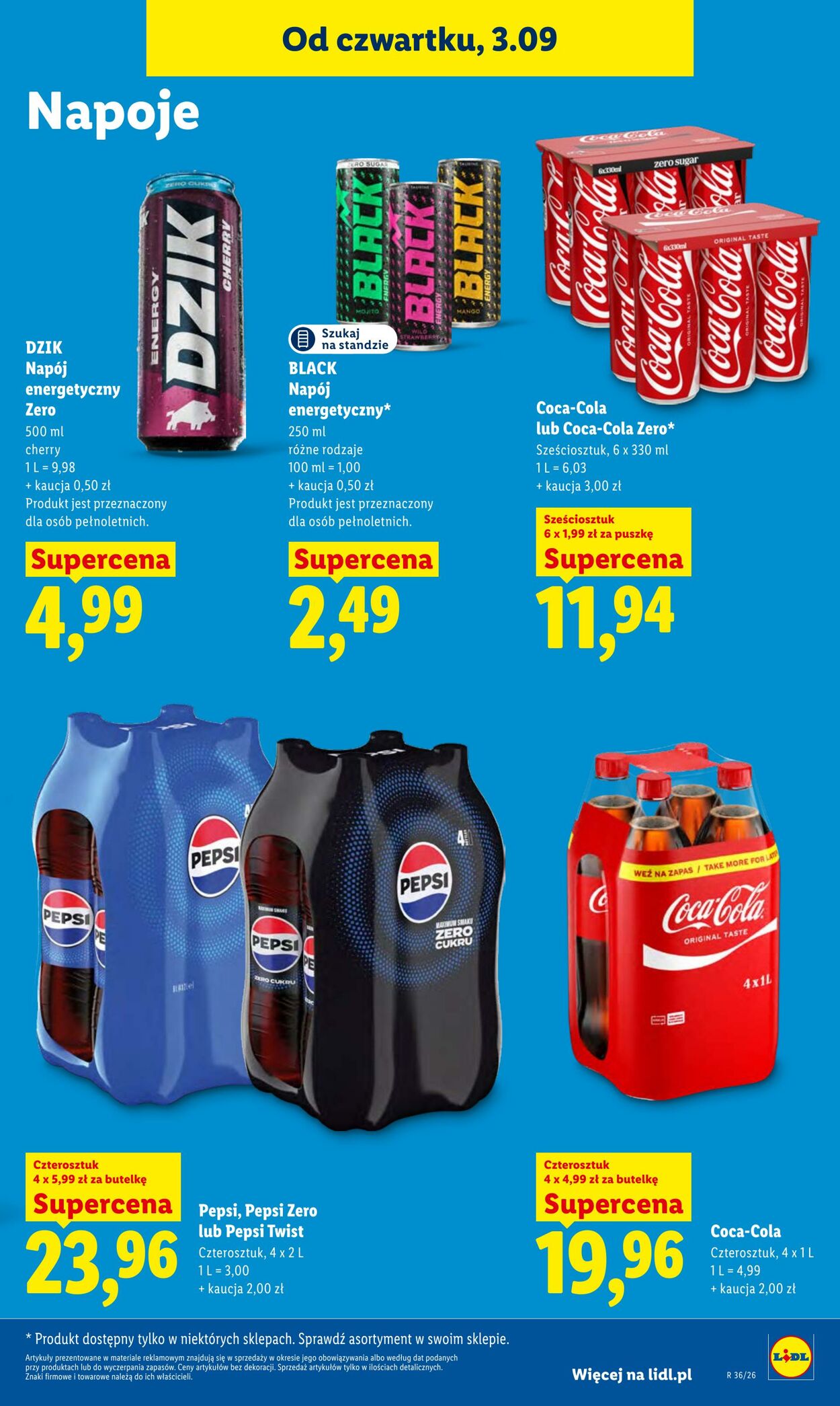 Gazetka Lidl 03.09.2026 - 05.09.2026