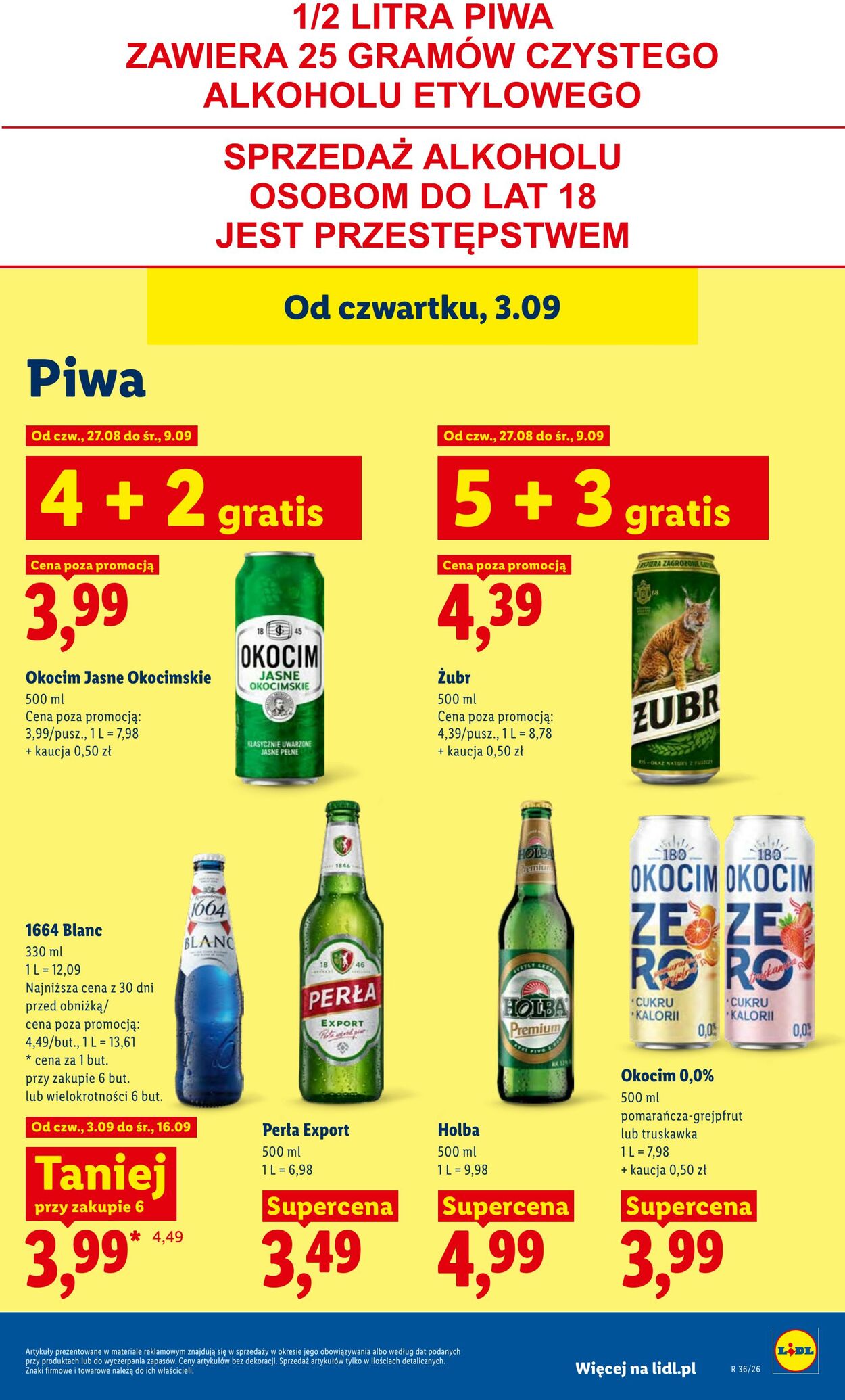 Gazetka Lidl 03.09.2026 - 05.09.2026