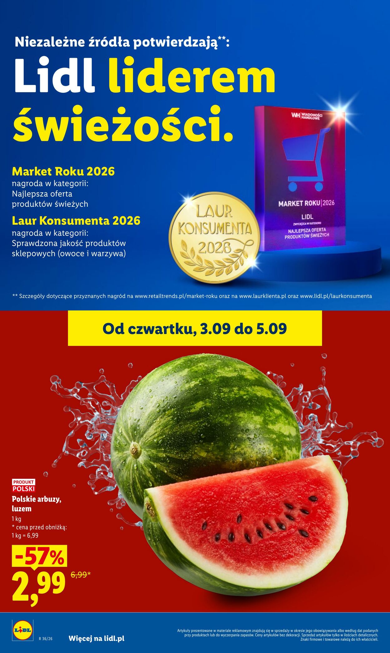 Gazetka Lidl 03.09.2026 - 05.09.2026