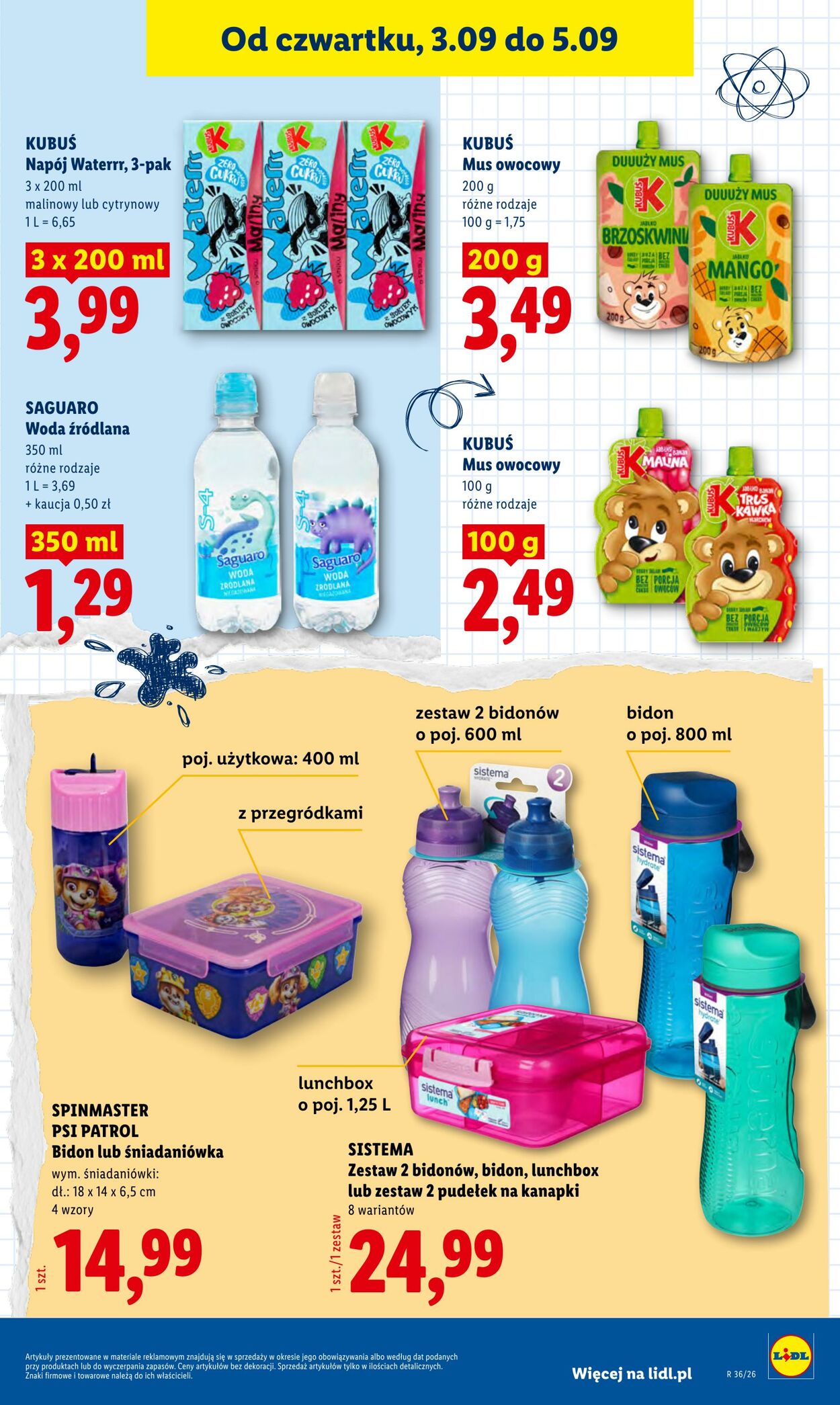 Gazetka Lidl 03.09.2026 - 05.09.2026
