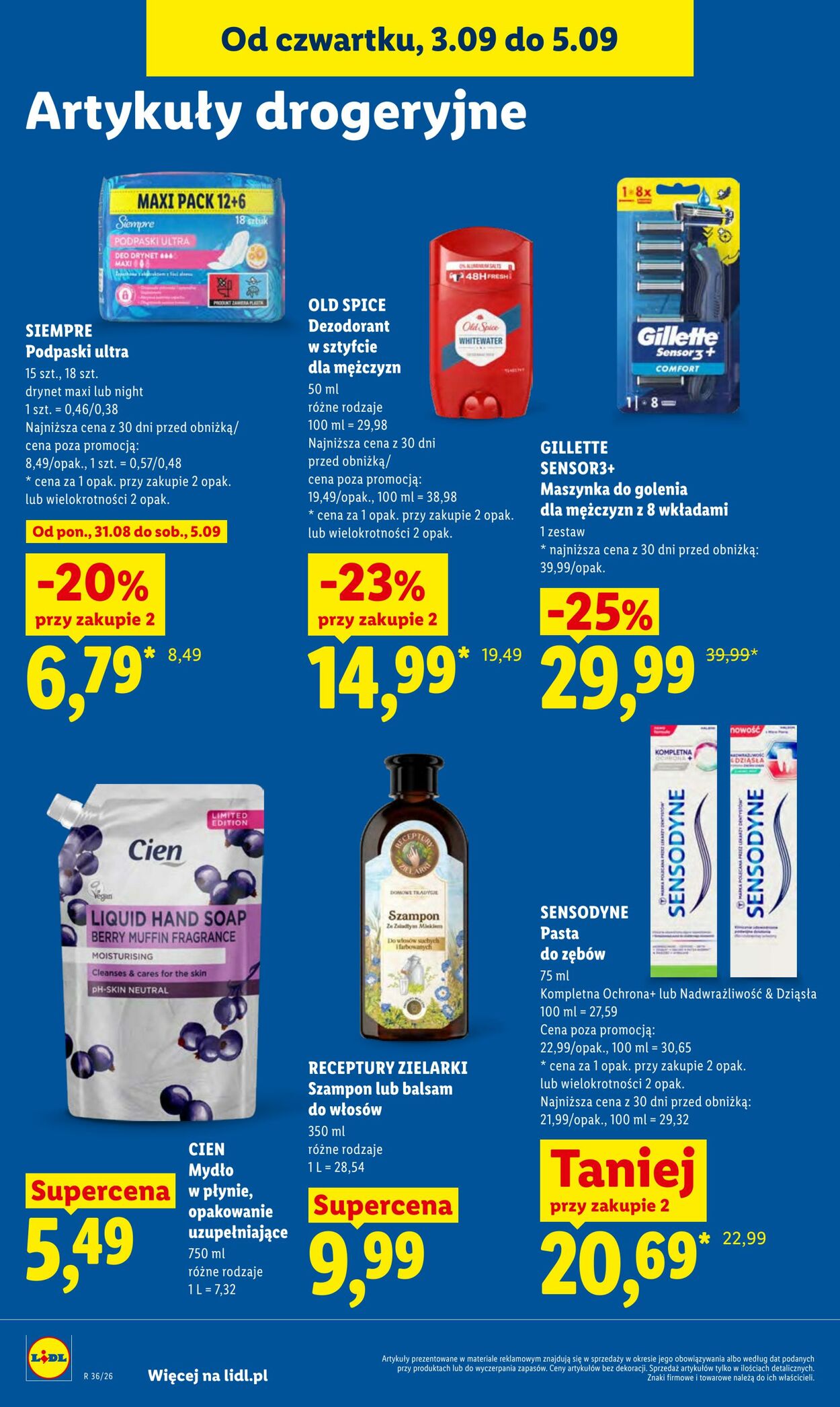 Gazetka Lidl 03.09.2026 - 05.09.2026