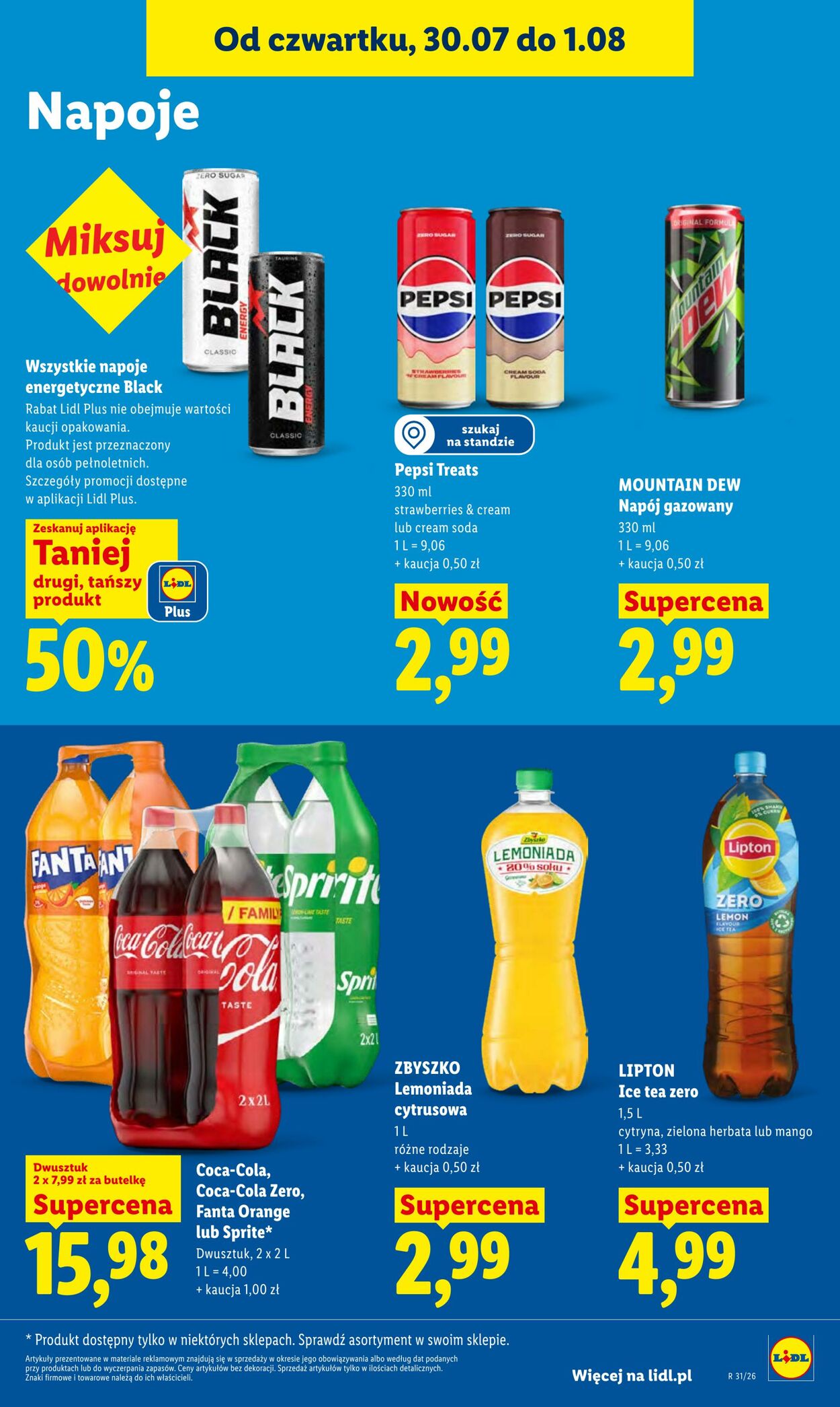 Gazetka Lidl 30.07.2026 - 01.08.2026
