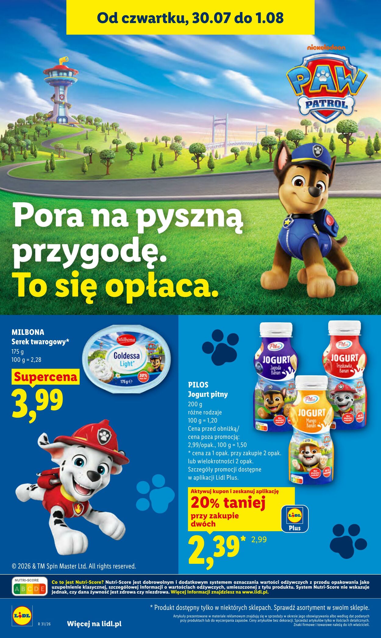Gazetka Lidl 30.07.2026 - 01.08.2026