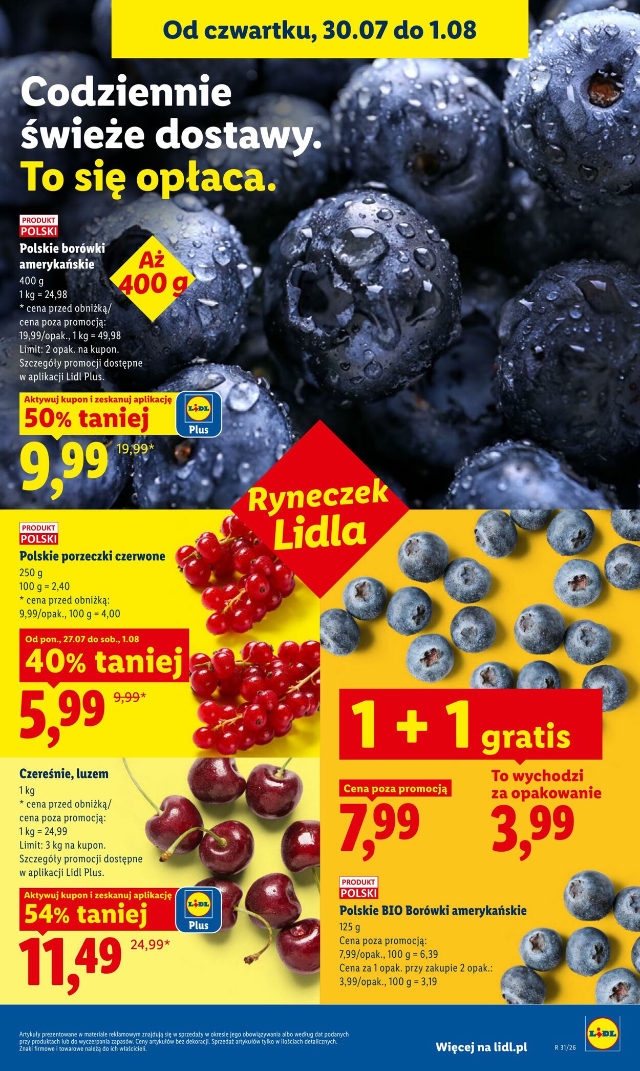 Gazetka Lidl 30.07.2026 - 01.08.2026