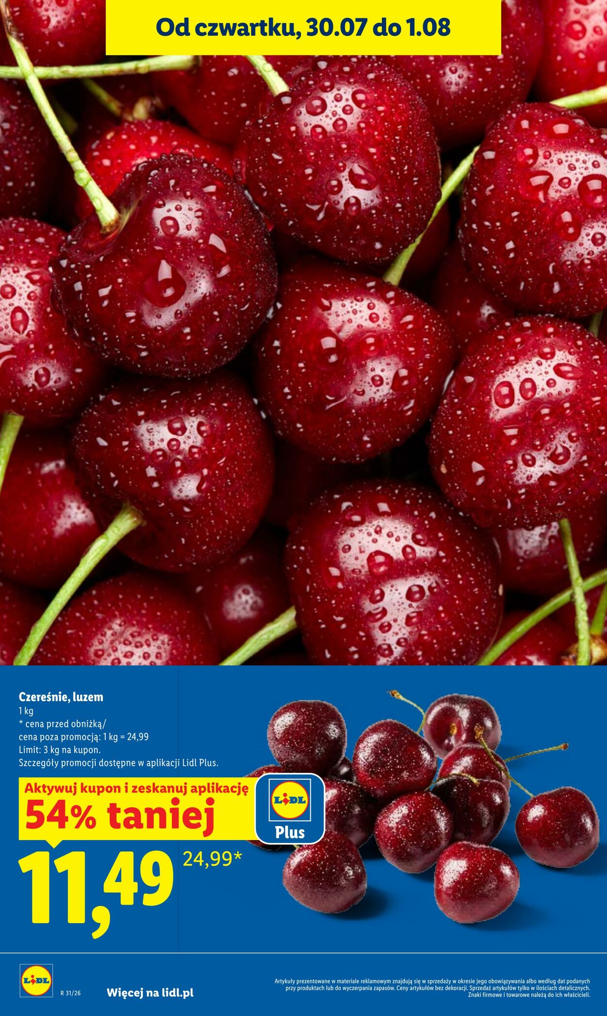 Gazetka Lidl 30.07.2026 - 01.08.2026