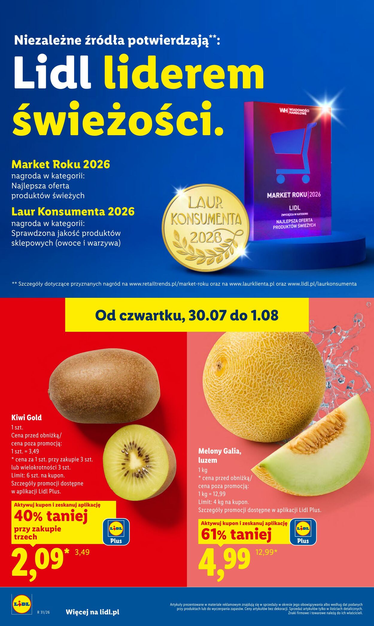 Gazetka Lidl 30.07.2026 - 01.08.2026
