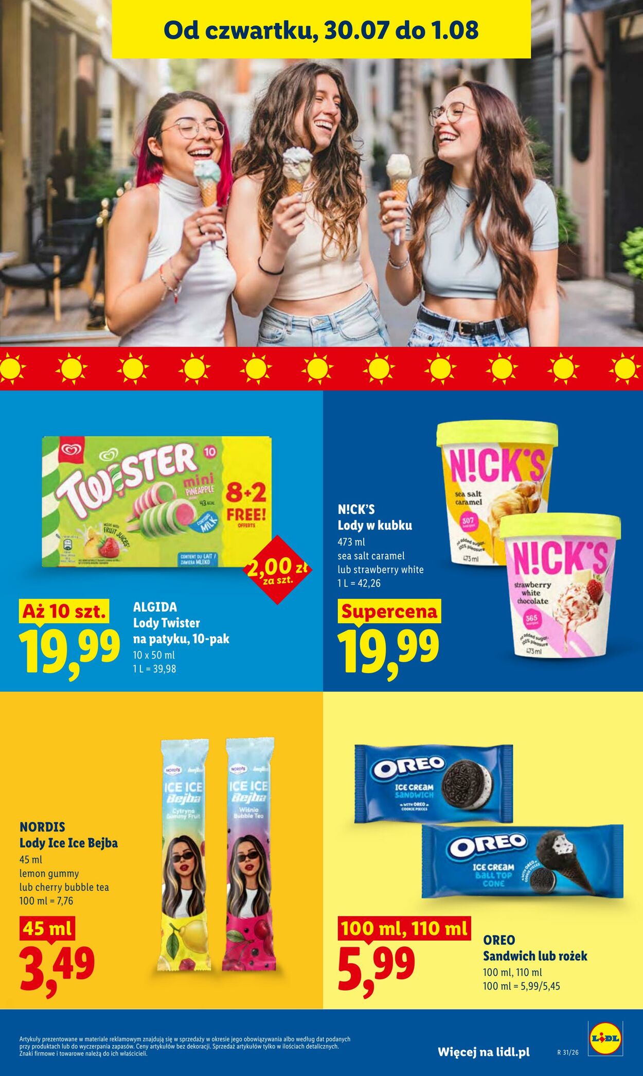 Gazetka Lidl 30.07.2026 - 01.08.2026