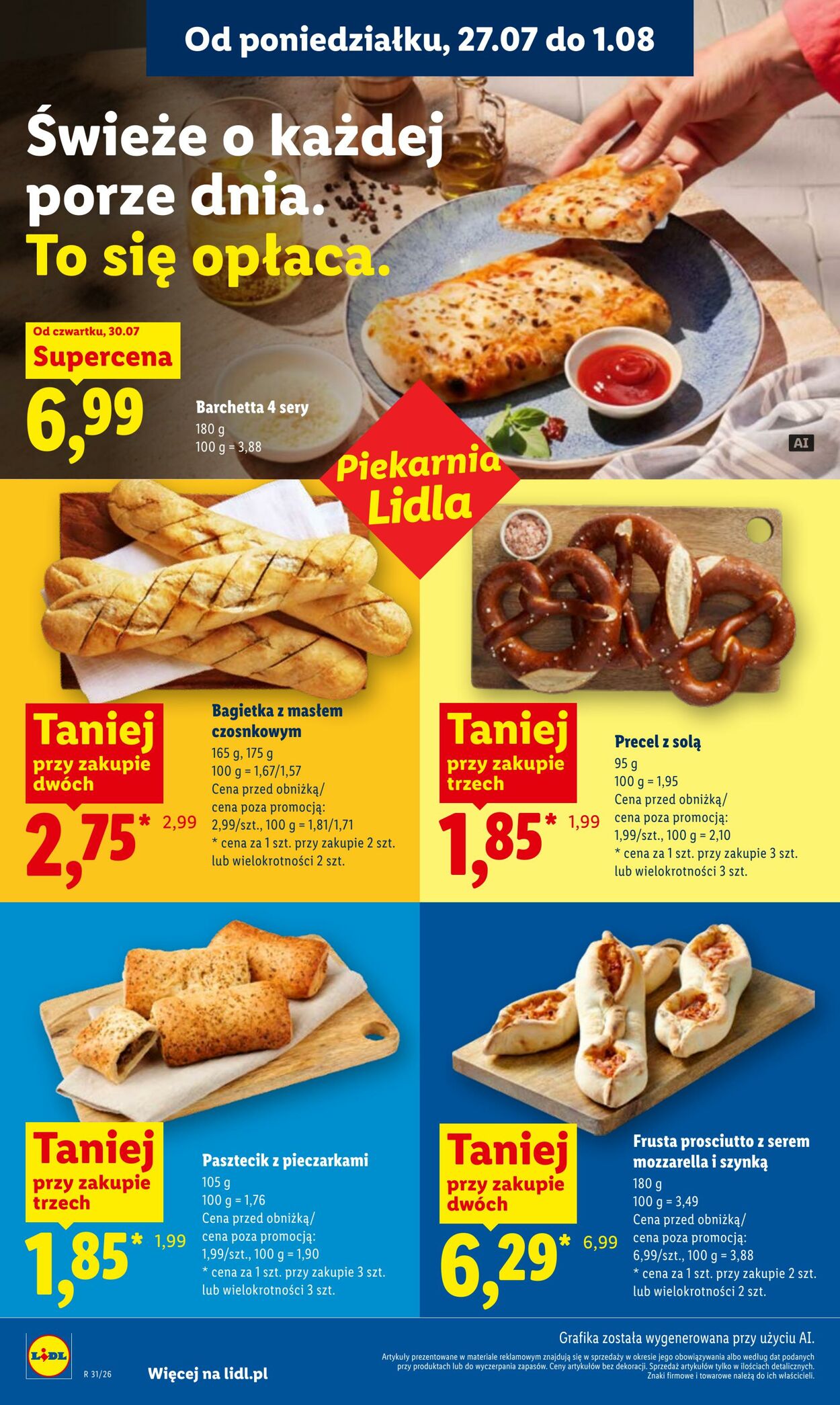 Gazetka Lidl 30.07.2026 - 01.08.2026