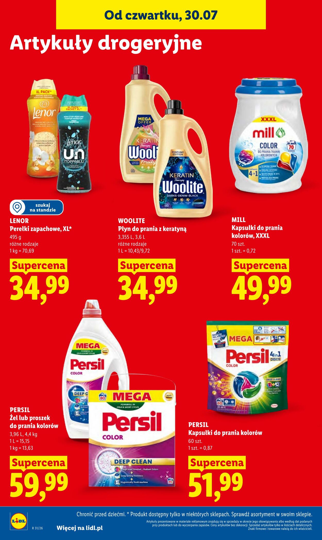 Gazetka Lidl 30.07.2026 - 01.08.2026