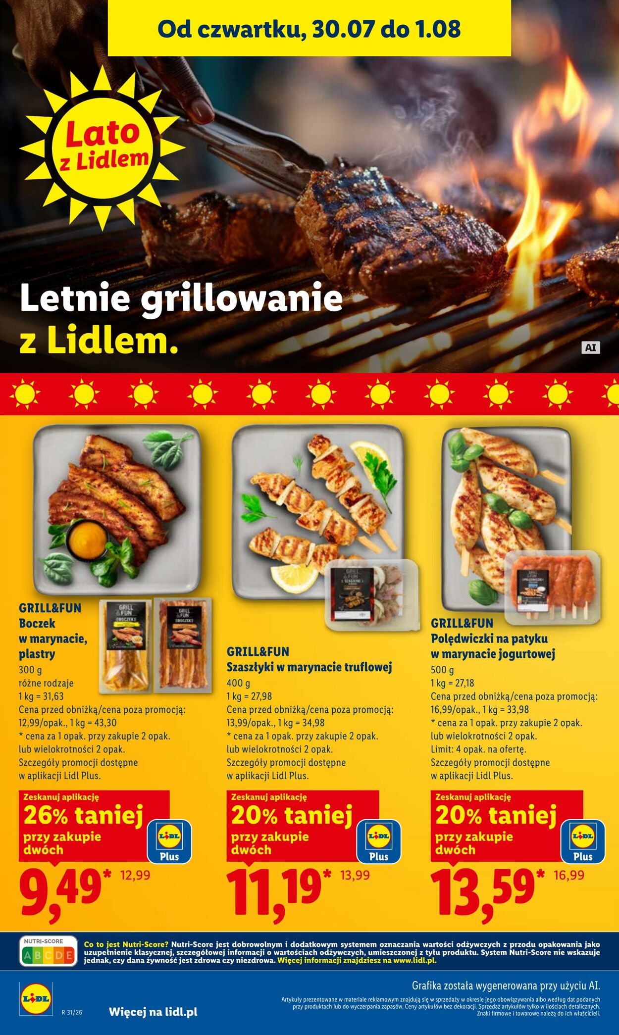 Gazetka Lidl 30.07.2026 - 01.08.2026