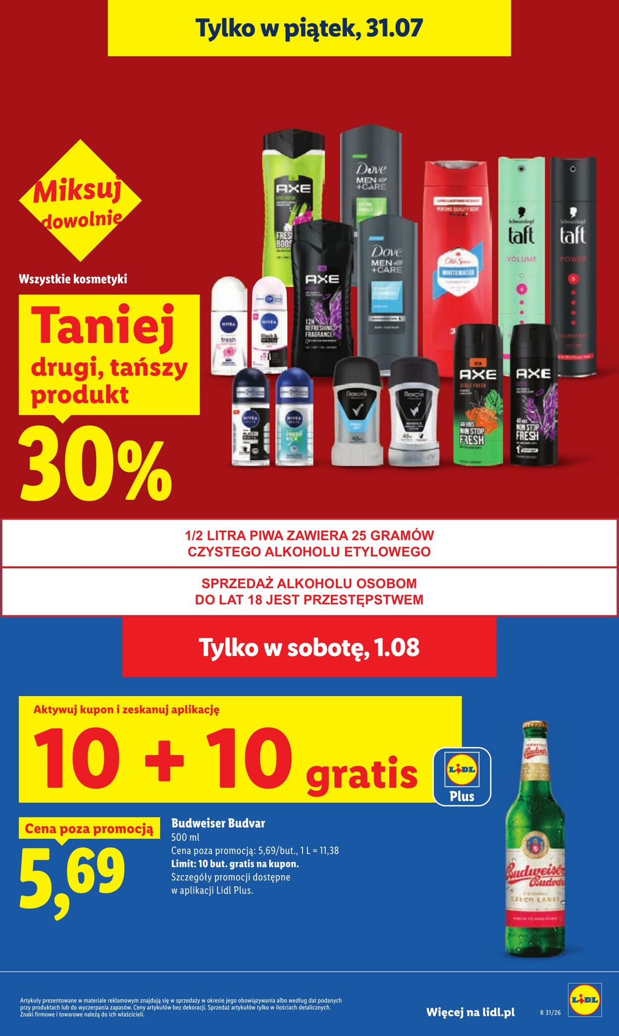 Gazetka Lidl 30.07.2026 - 01.08.2026