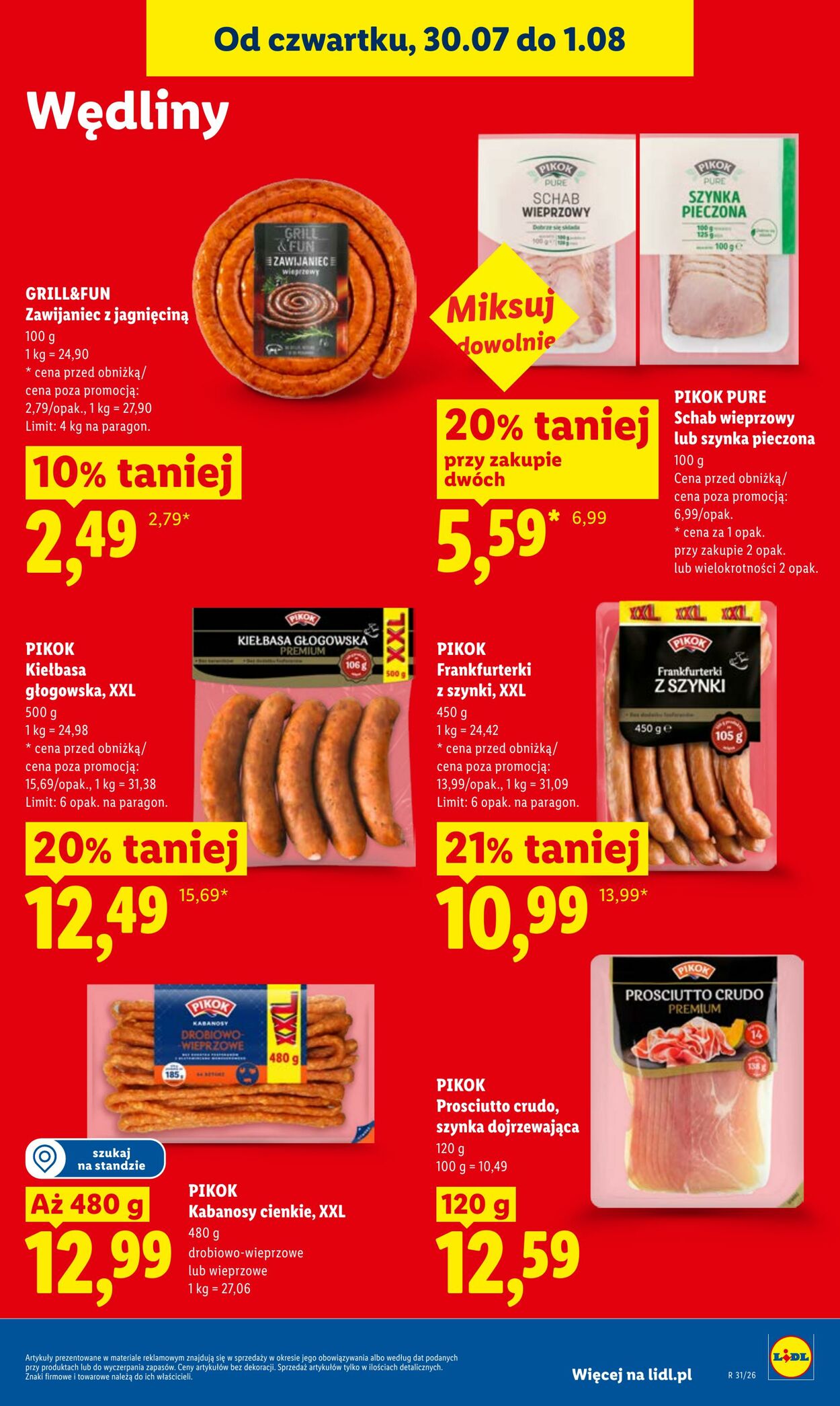Gazetka Lidl 30.07.2026 - 01.08.2026