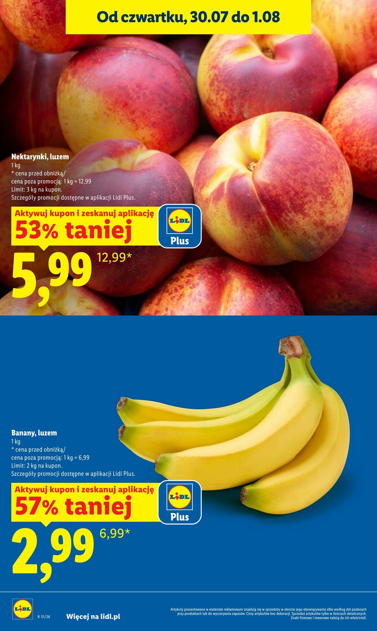 Gazetka Lidl 30.07.2026 - 01.08.2026