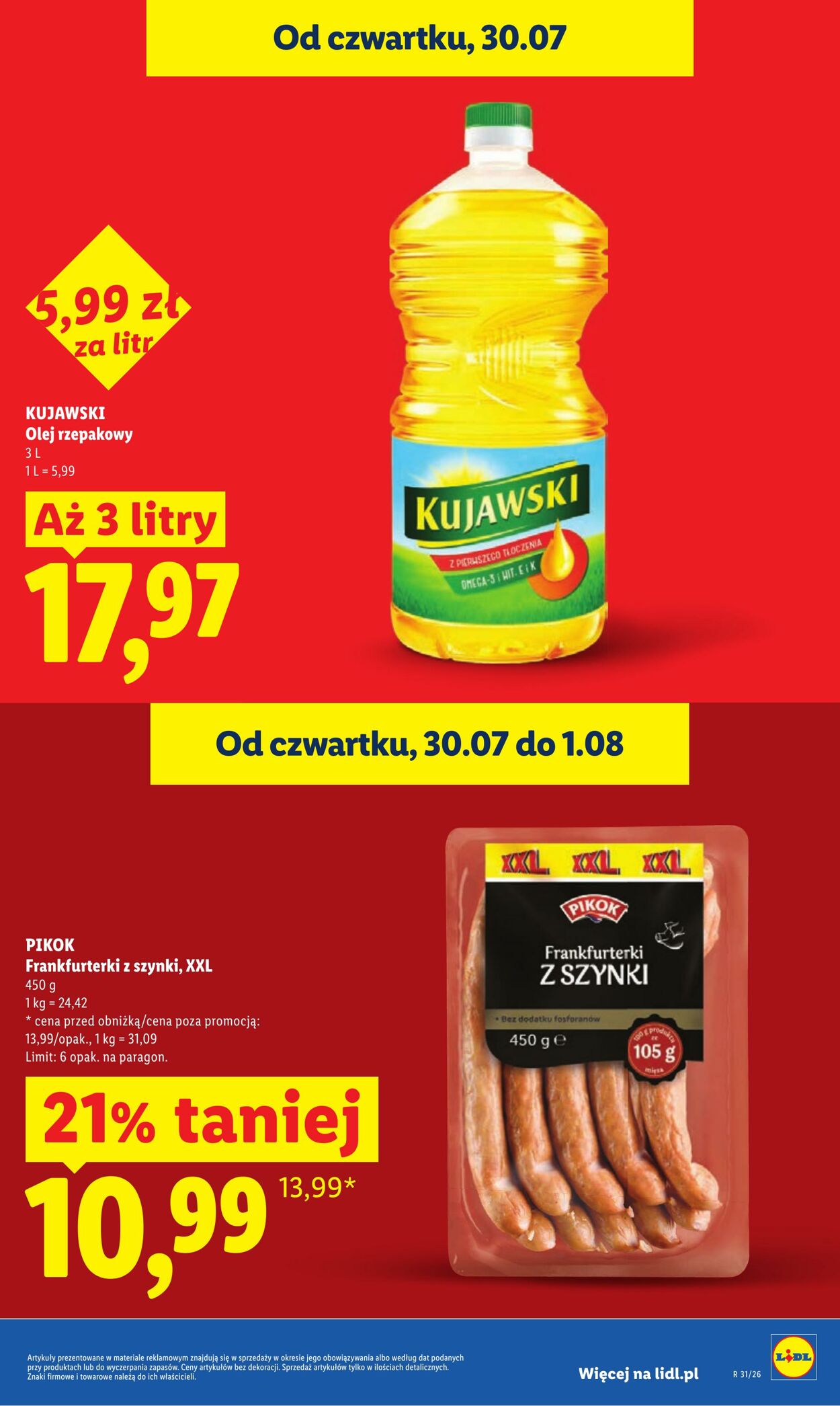Gazetka Lidl 30.07.2026 - 01.08.2026