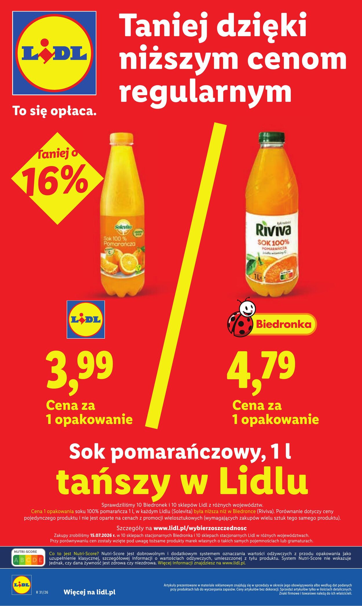 Gazetka Lidl 30.07.2026 - 01.08.2026
