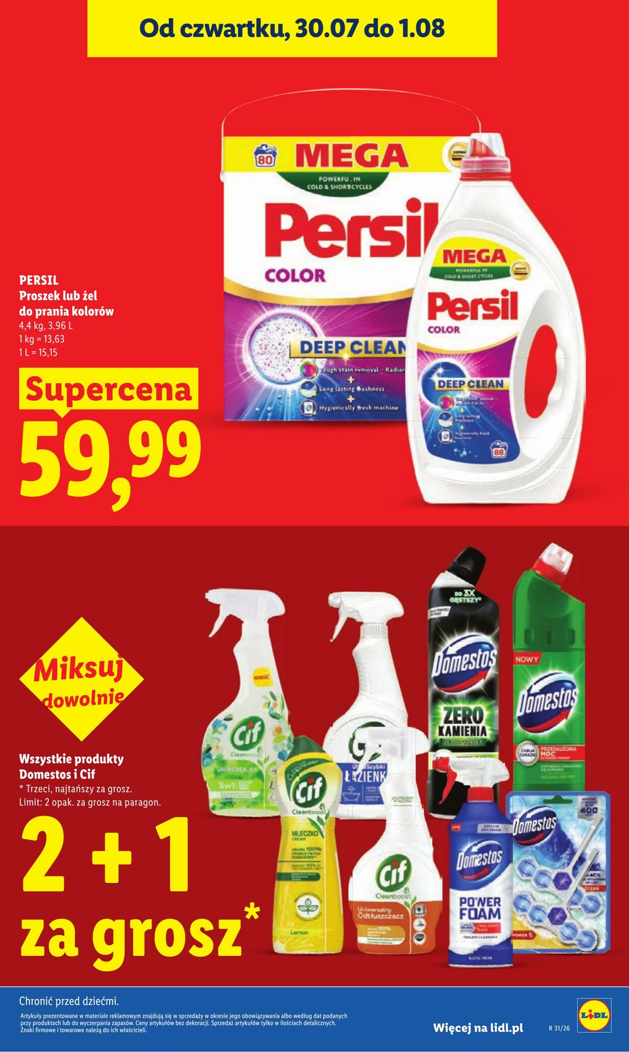 Gazetka Lidl 30.07.2026 - 01.08.2026