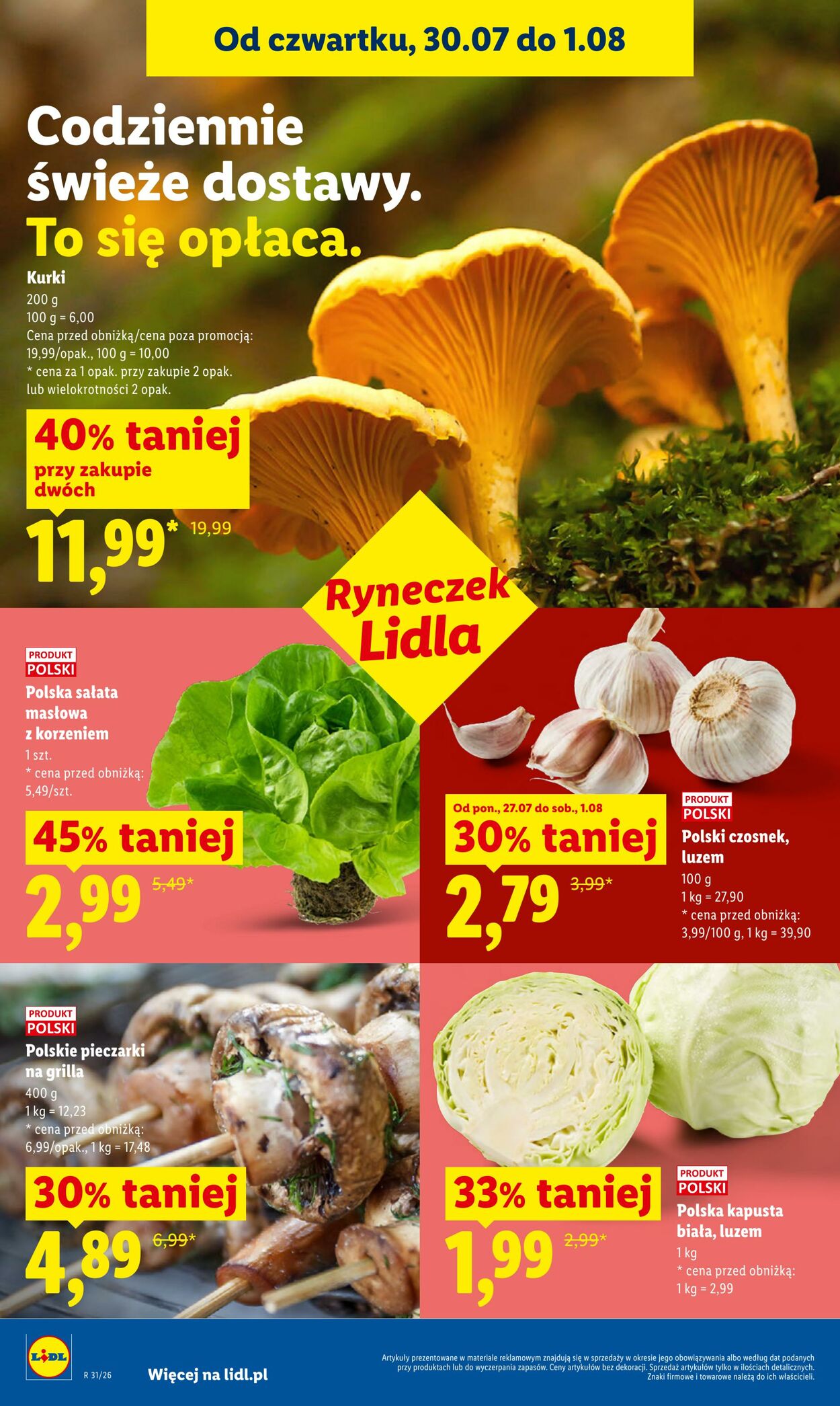 Gazetka Lidl 30.07.2026 - 01.08.2026