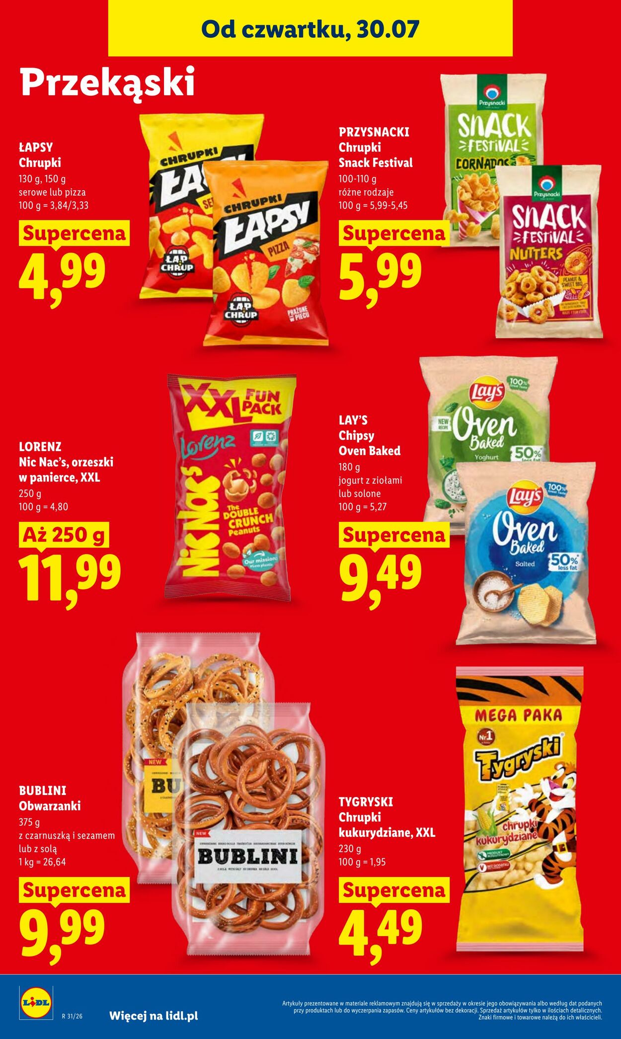 Gazetka Lidl 30.07.2026 - 01.08.2026