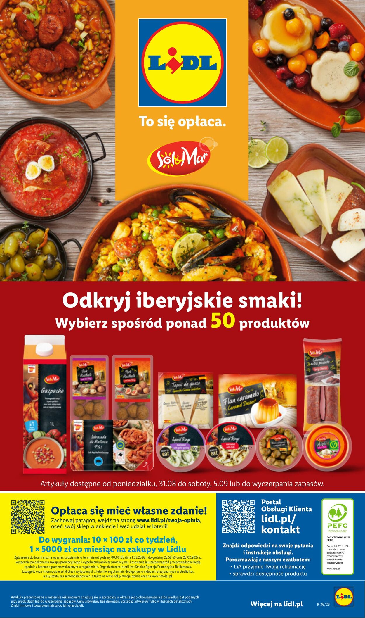 Gazetka Lidl 31.08.2026 - 05.09.2026