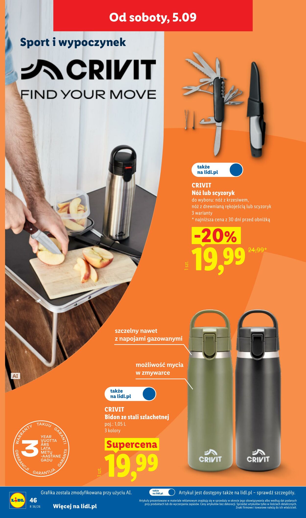 Gazetka Lidl 31.08.2026 - 05.09.2026