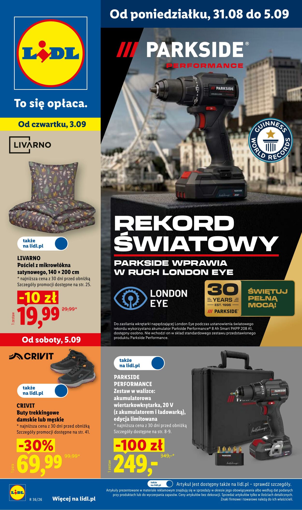 Gazetka Lidl 31.08.2026 - 05.09.2026