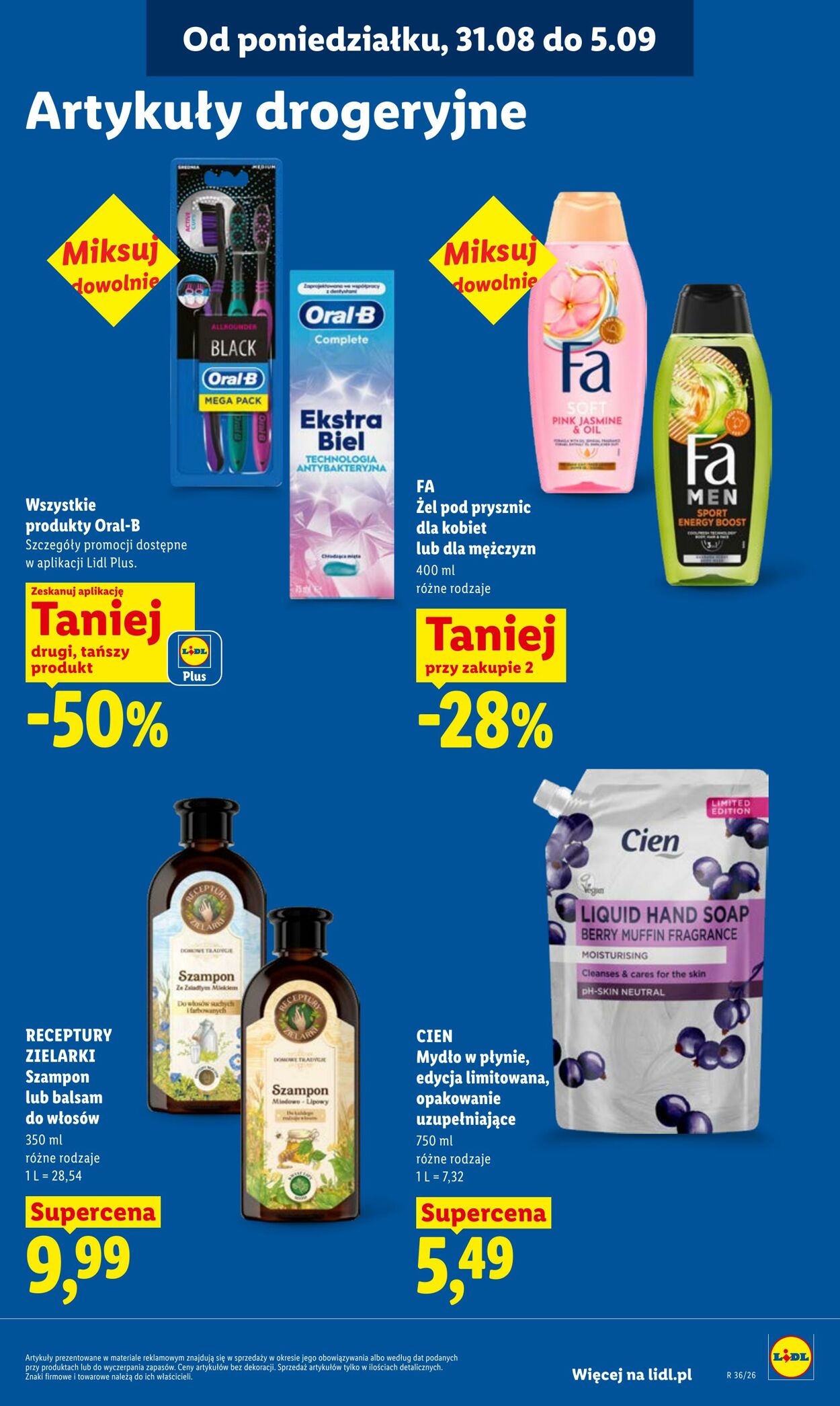 Gazetka Lidl 31.08.2026 - 02.09.2026