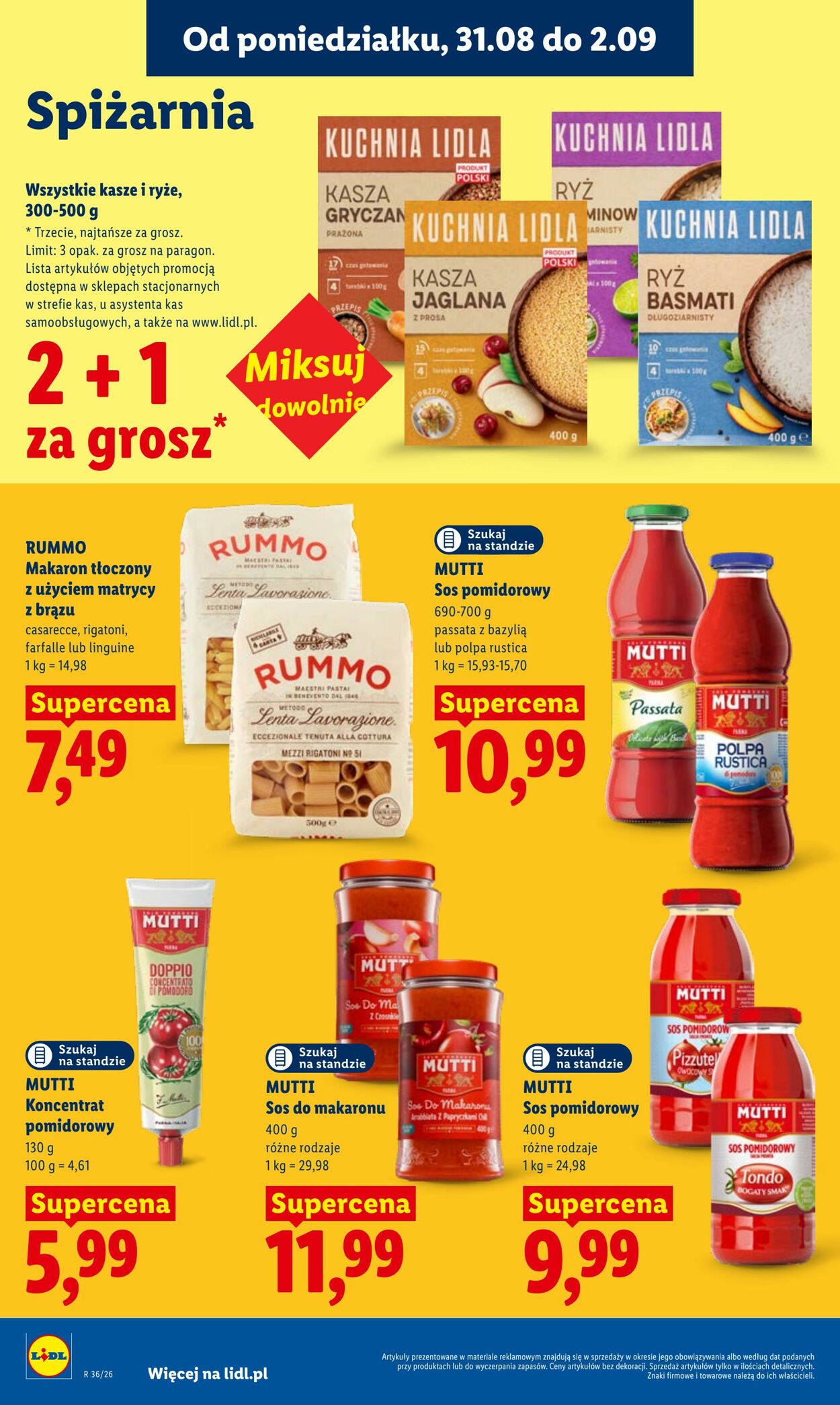 Gazetka Lidl 31.08.2026 - 02.09.2026