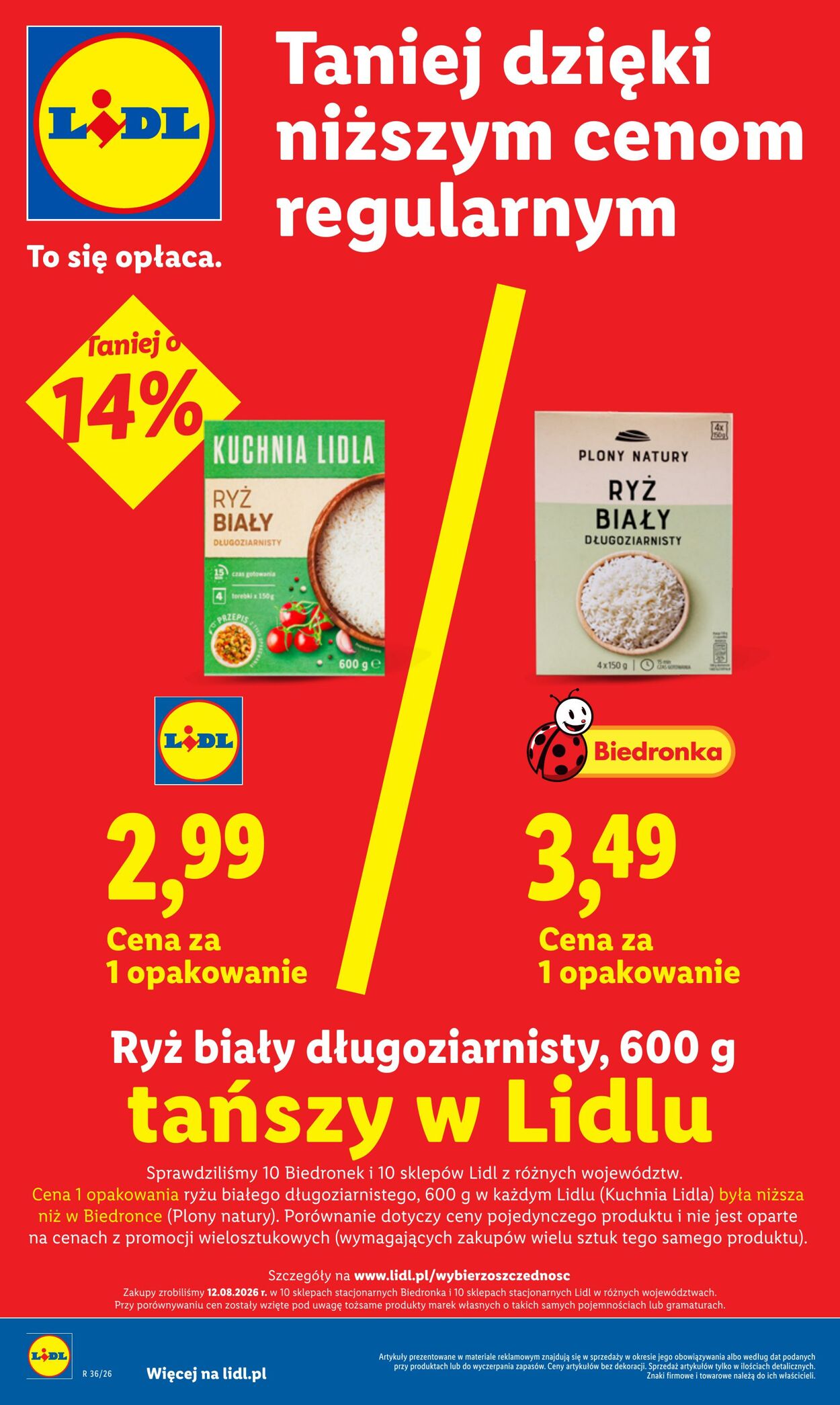 Gazetka Lidl 31.08.2026 - 02.09.2026