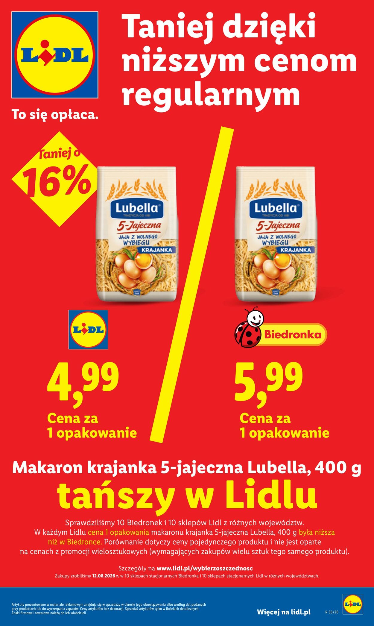Gazetka Lidl 31.08.2026 - 02.09.2026