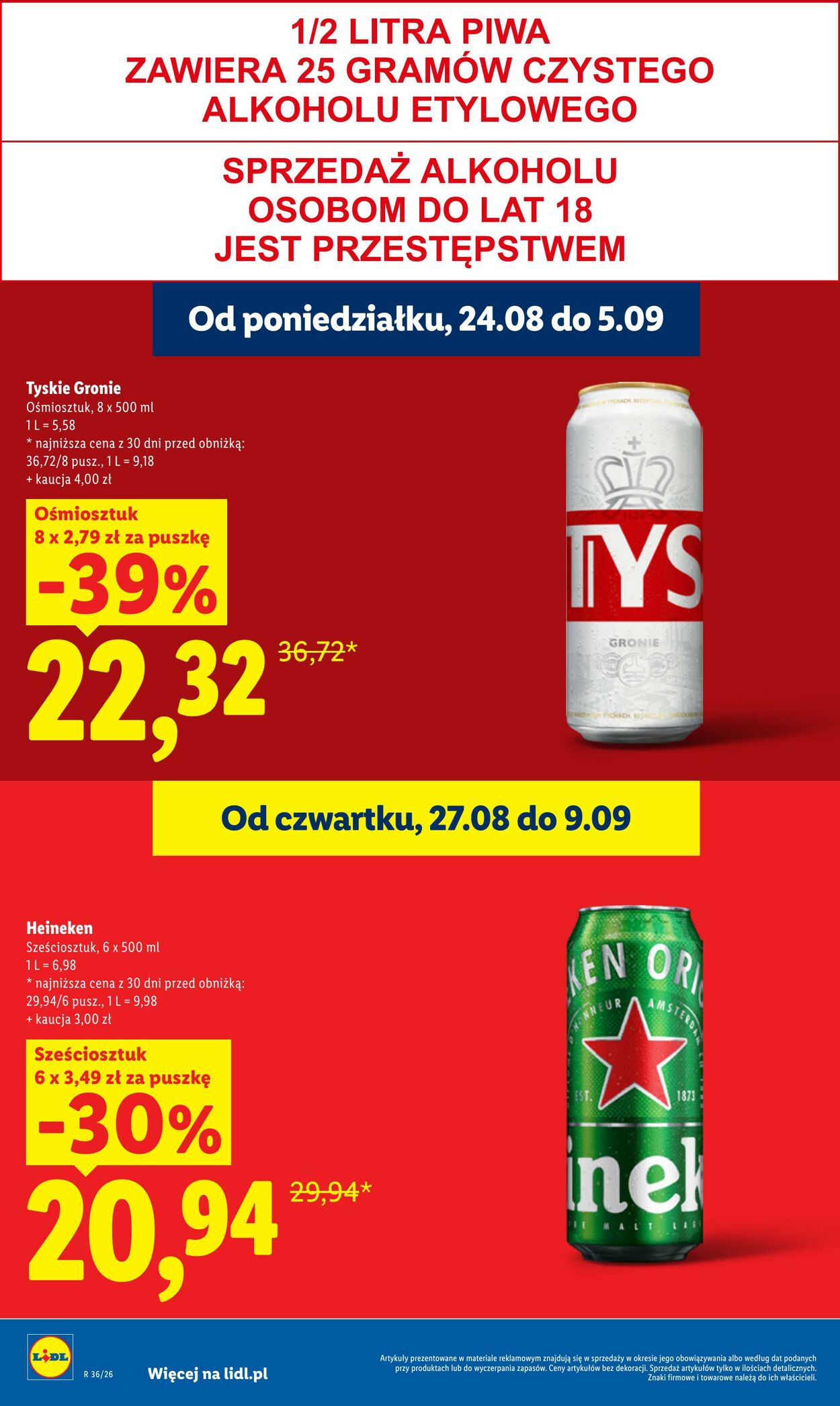 Gazetka Lidl 31.08.2026 - 02.09.2026