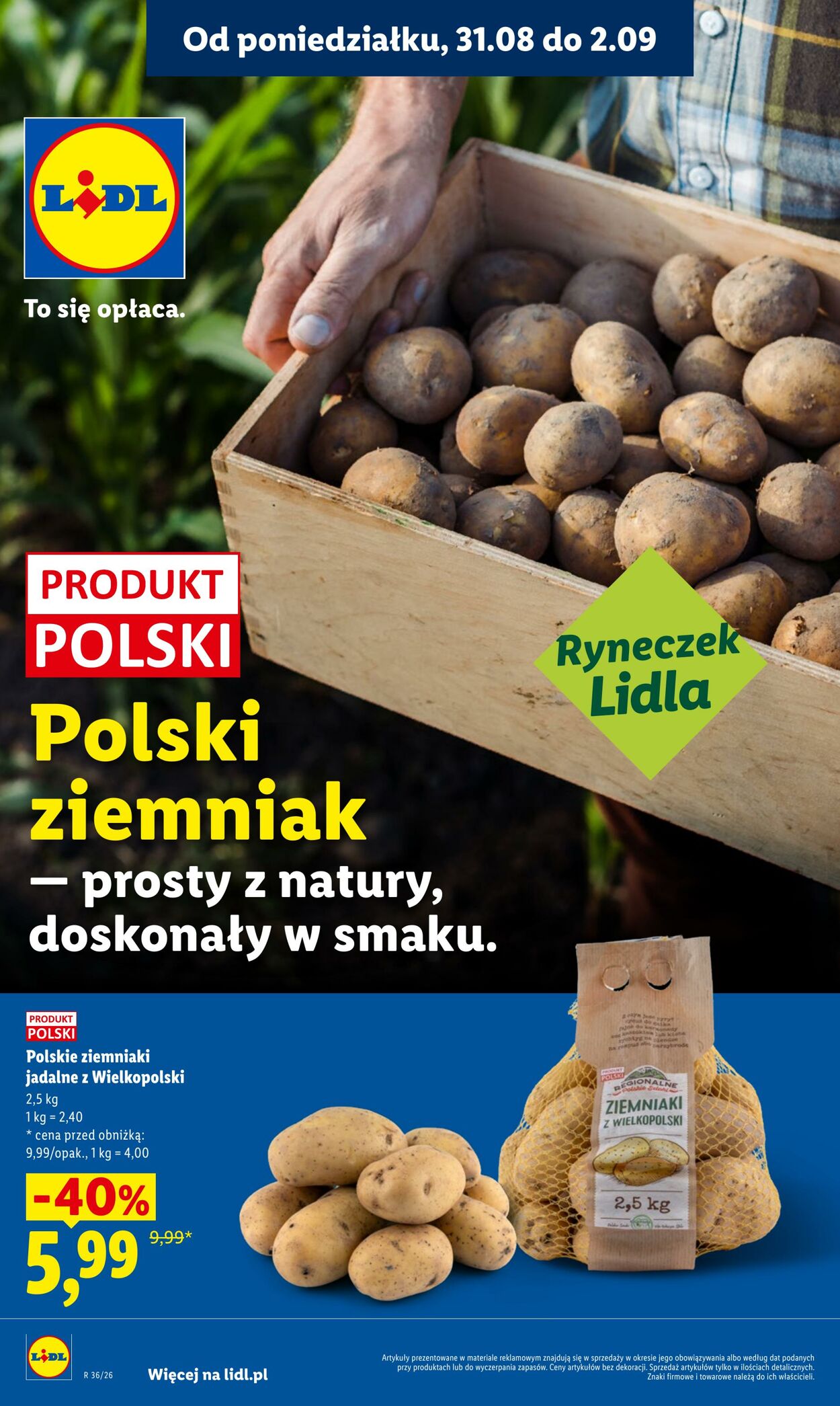 Gazetka Lidl 31.08.2026 - 02.09.2026