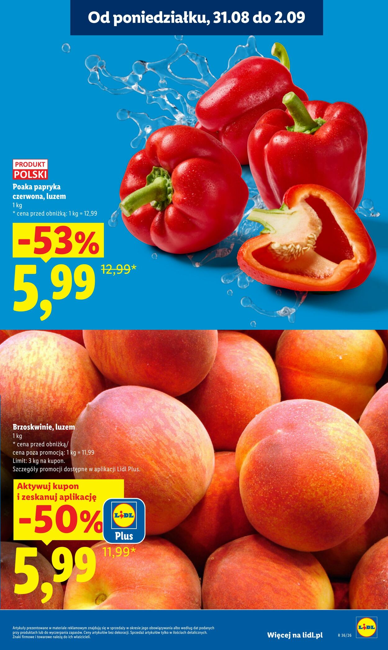 Gazetka Lidl 31.08.2026 - 02.09.2026