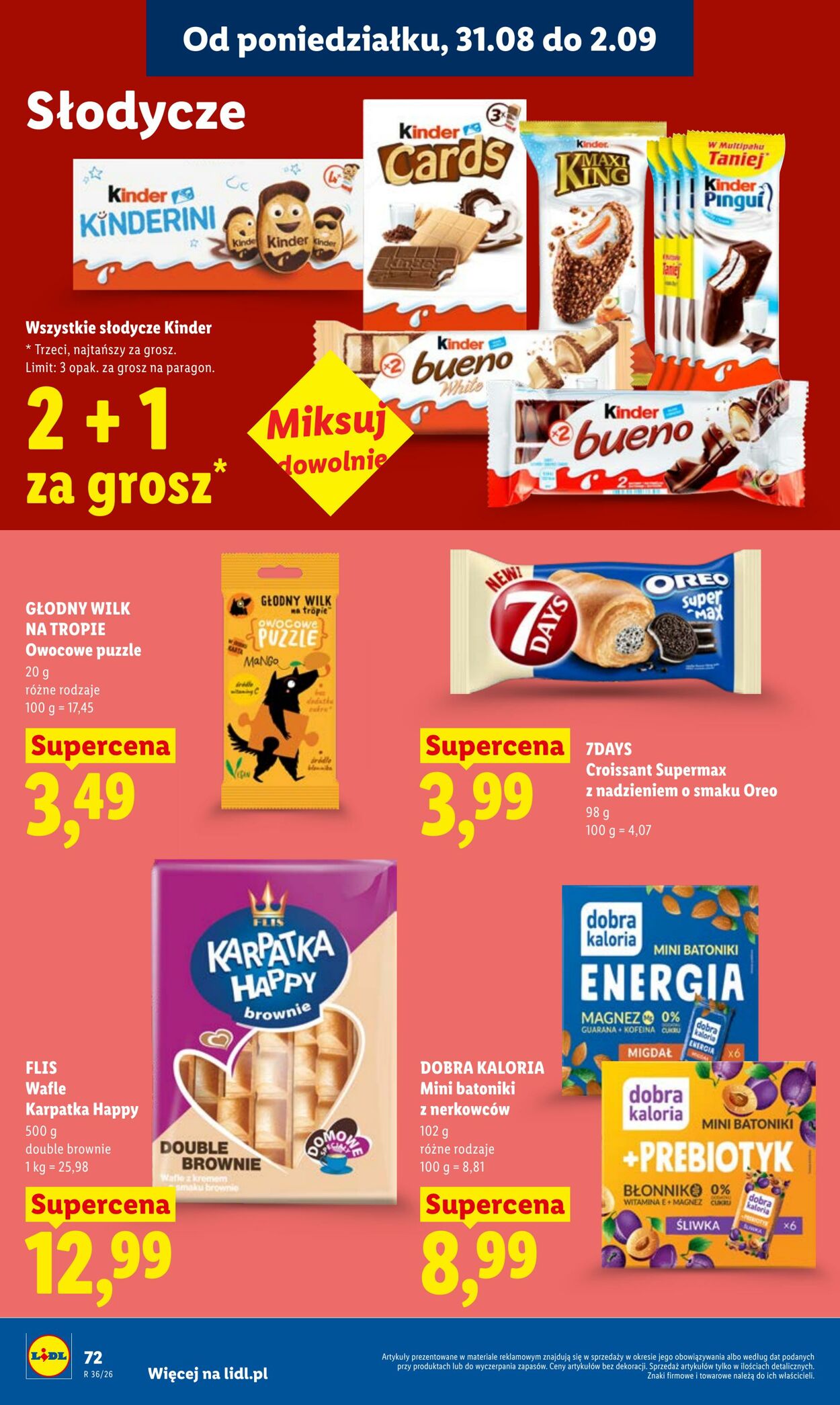 Gazetka Lidl 31.08.2026 - 02.09.2026