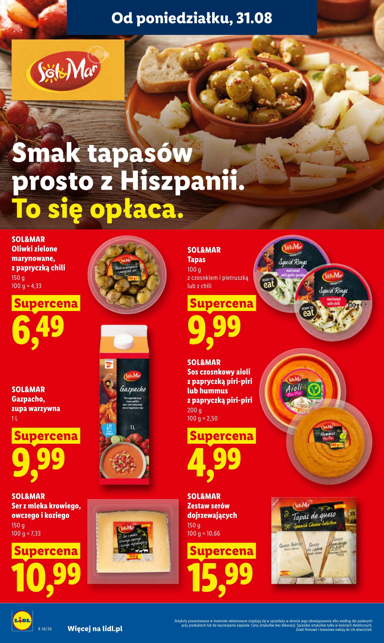 Gazetka Lidl 31.08.2026 - 02.09.2026