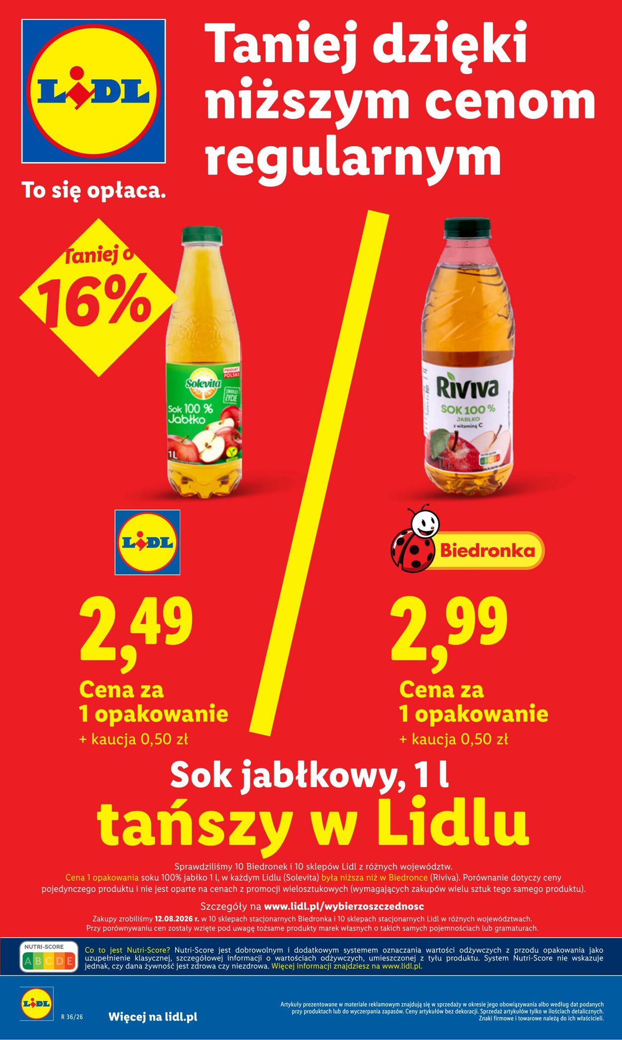 Gazetka Lidl 31.08.2026 - 02.09.2026