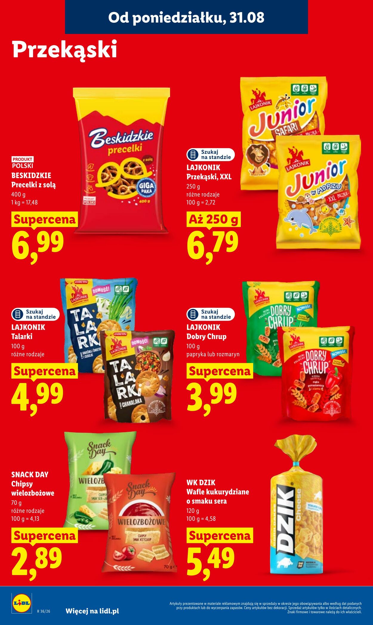 Gazetka Lidl 31.08.2026 - 02.09.2026