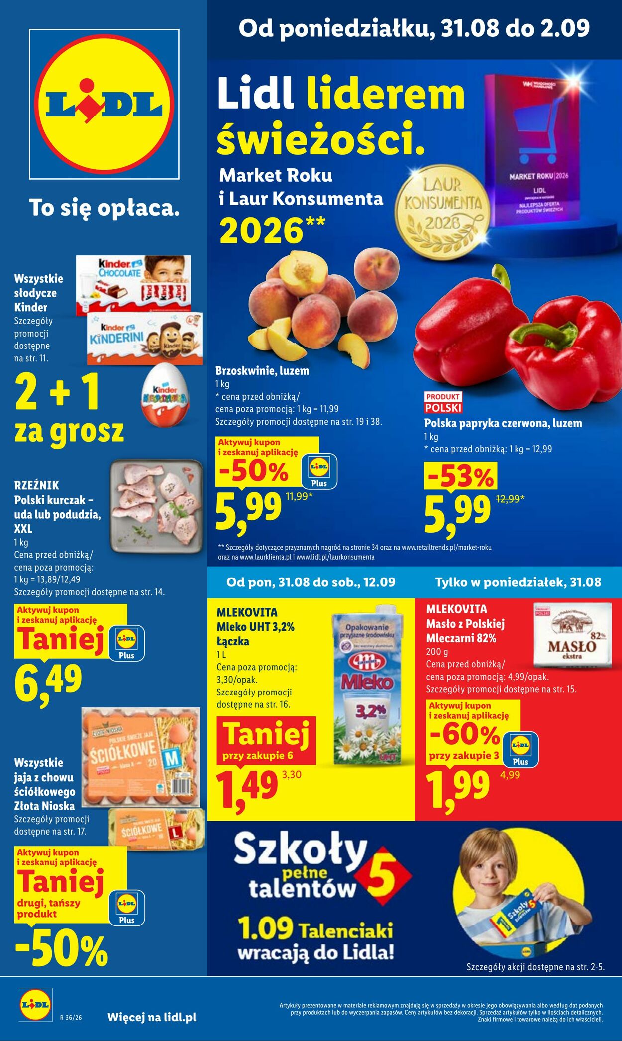 Gazetka Lidl 31.08.2026 - 02.09.2026