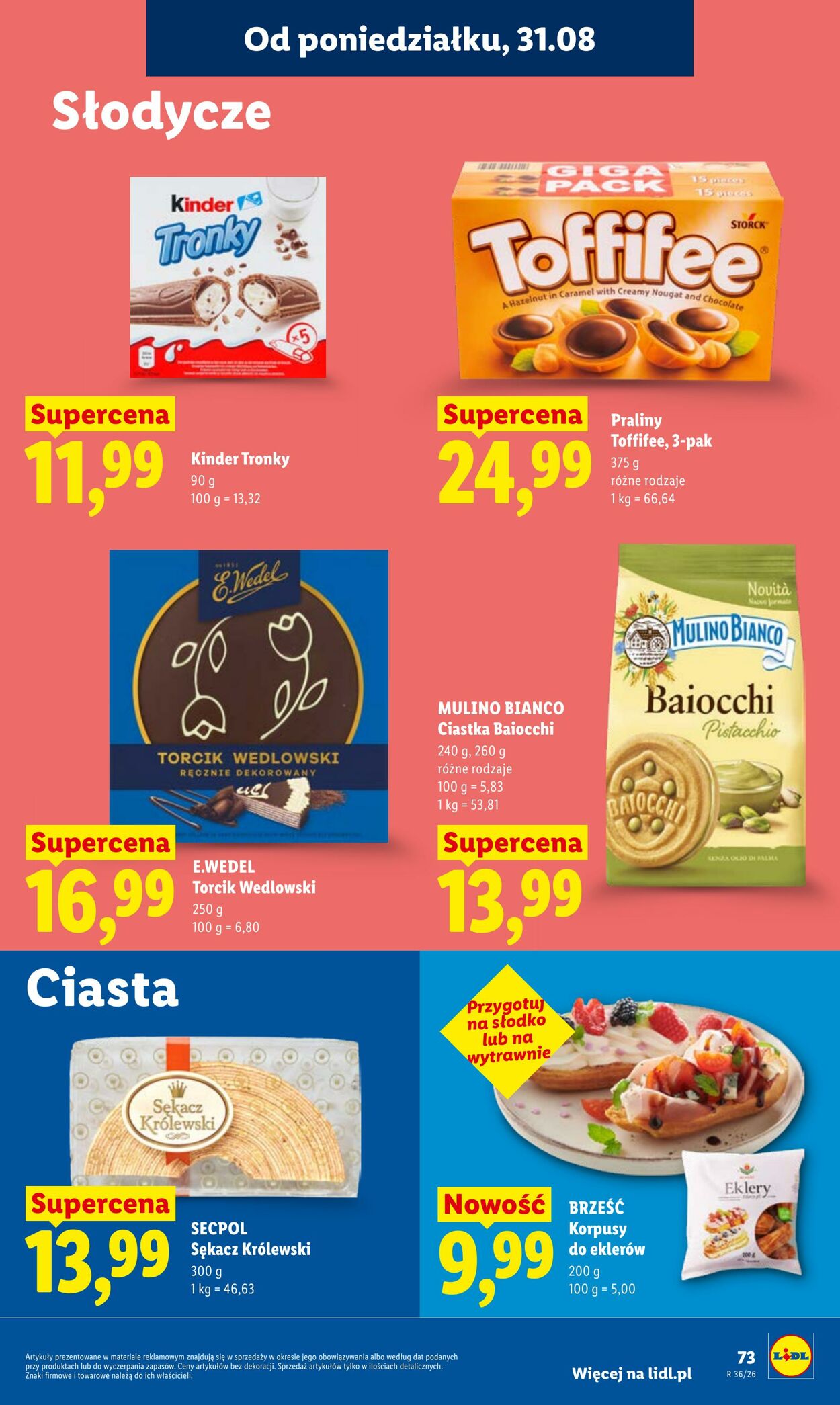 Gazetka Lidl 31.08.2026 - 02.09.2026