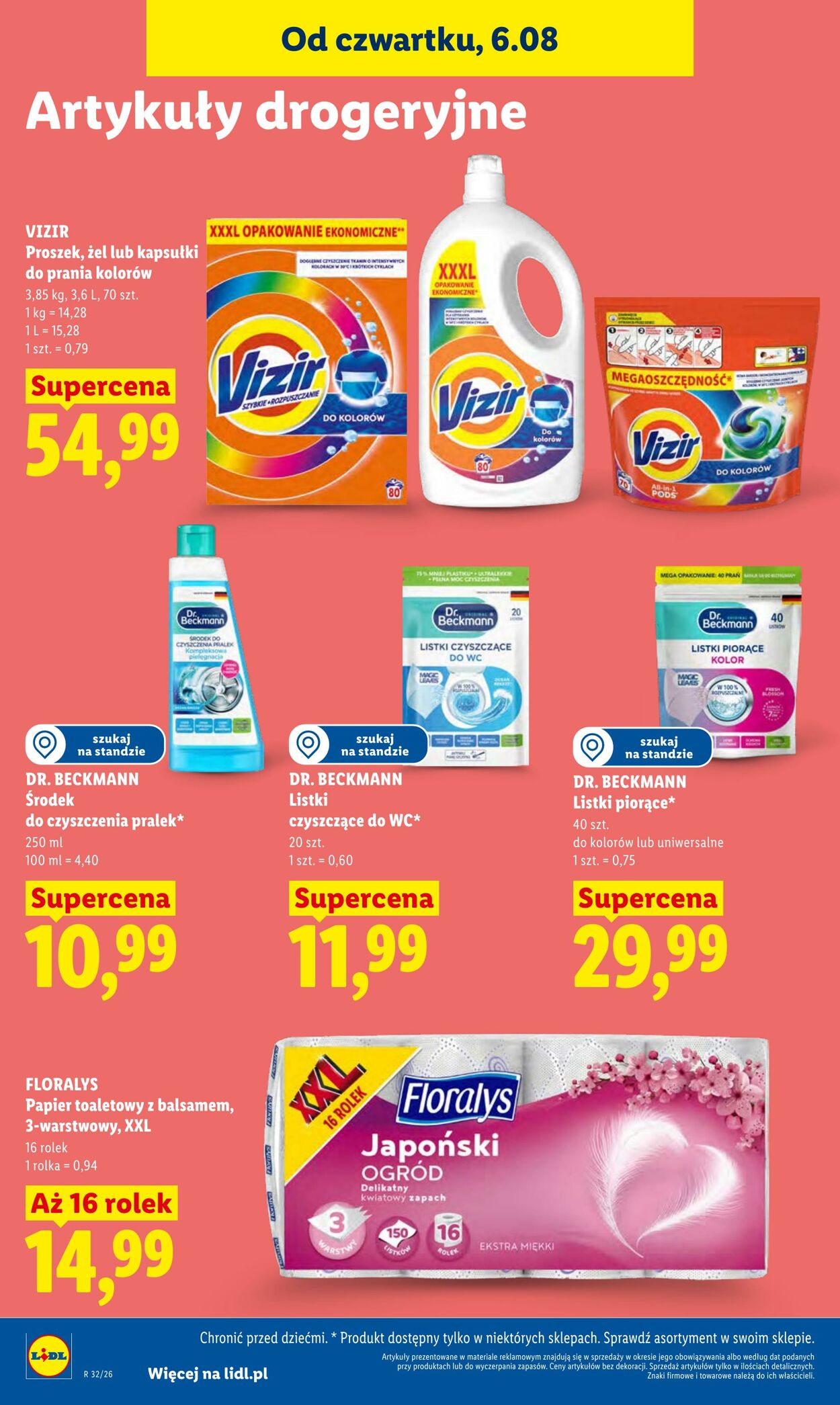 Gazetka Lidl 06.08.2026 - 08.08.2026