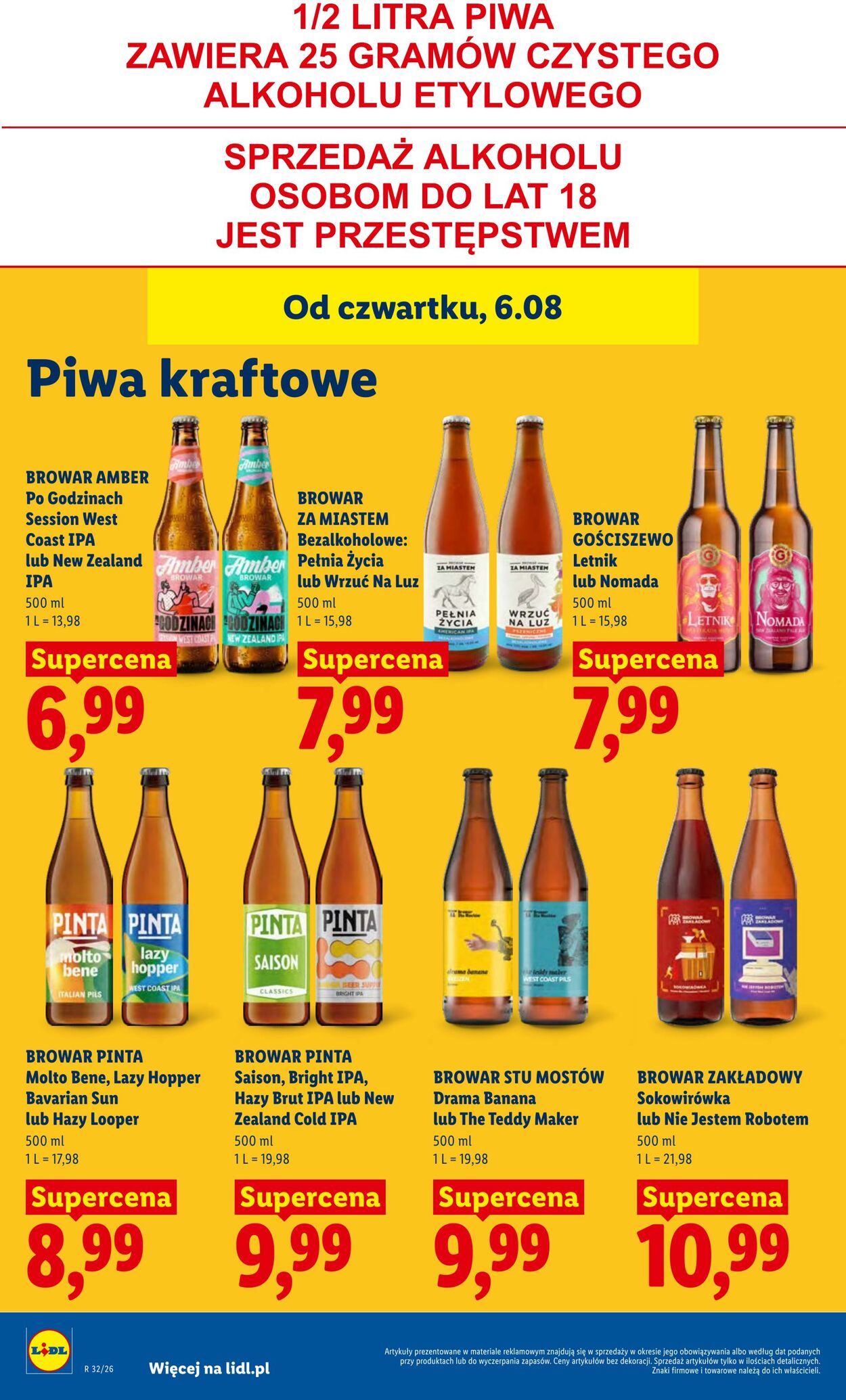 Gazetka Lidl 06.08.2026 - 08.08.2026