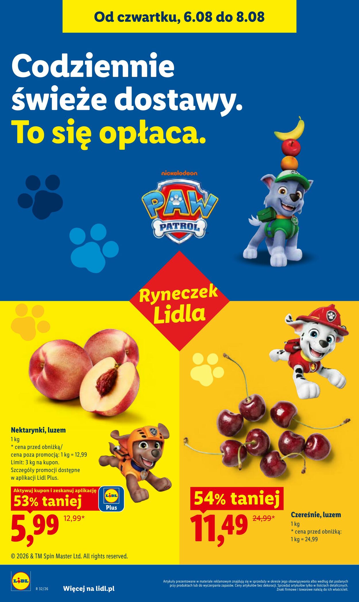 Gazetka Lidl 06.08.2026 - 08.08.2026